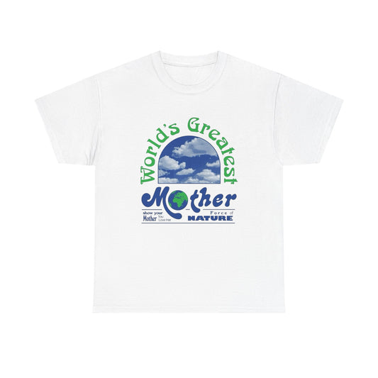 Worlds Greatest Mother Graphic T Shirt NEW Adult Unisex Heavy Cotton Tee