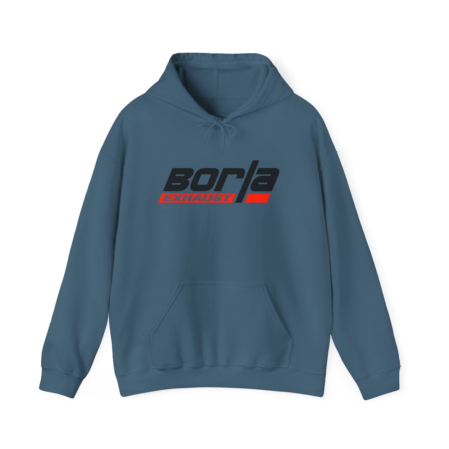 Borla Exhaust Racing Hoodie Retro Unisex Heavy Blend™ Hooded Sweatshirt