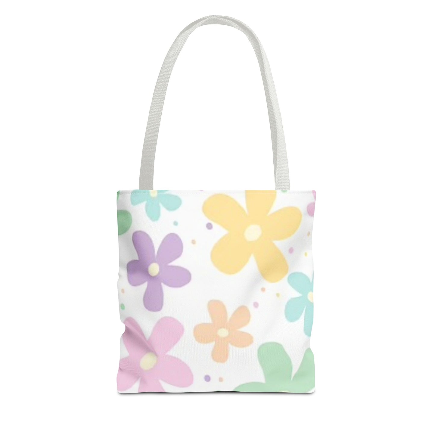 Multi Color Floral Brand NEW Bright Tote Bag (AOP)