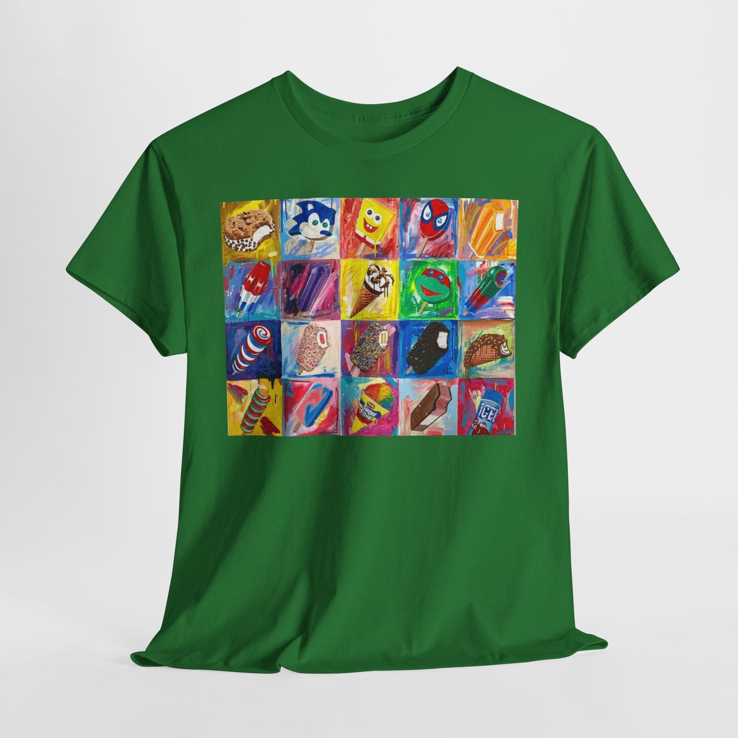 Ice Cream Menu Graphic T Shirt