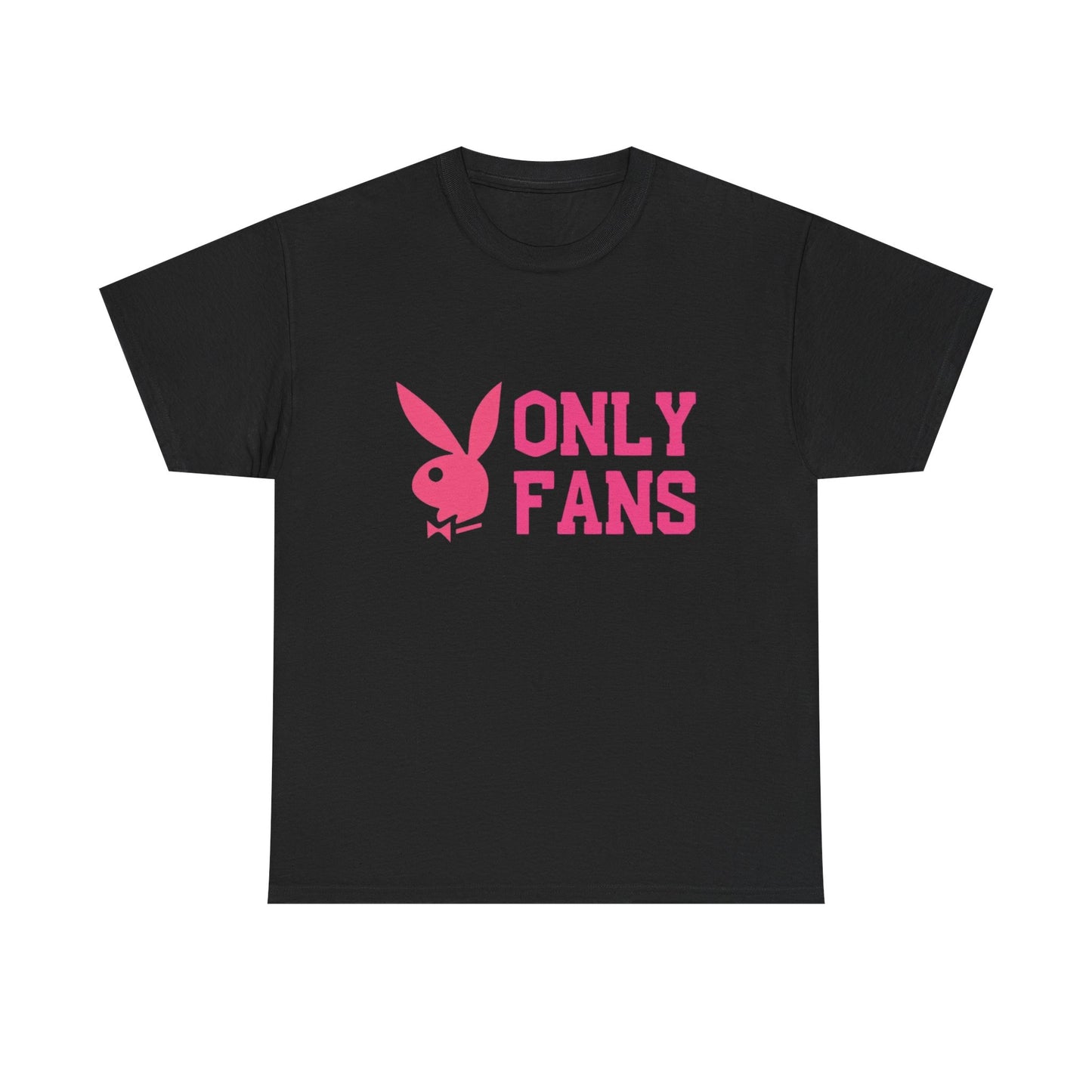Onlyfans Bunny Graphic T Shirt NEW Unisex Heavy Cotton Tee