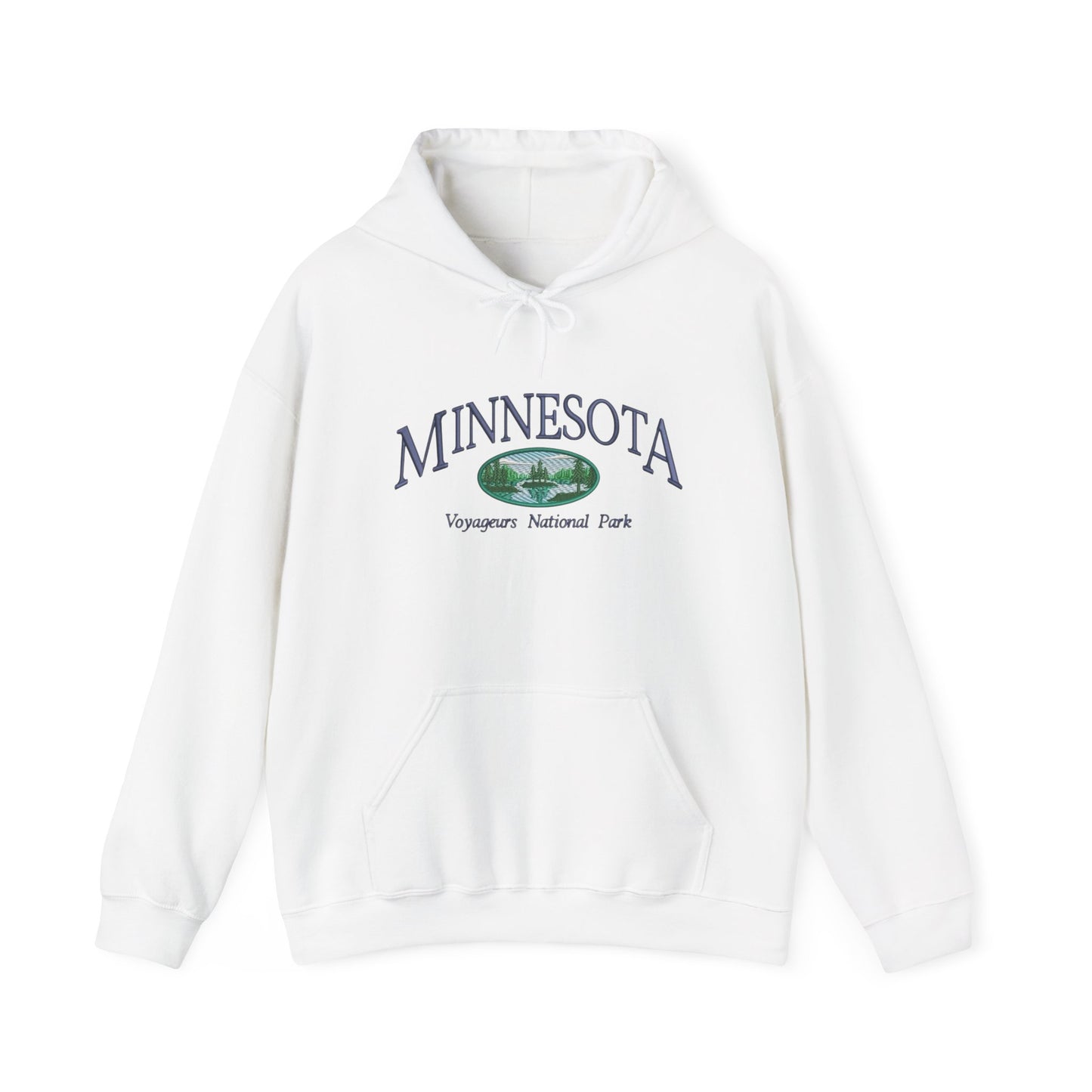 Minnesota National Parks Graphic Hoodie Heavy Blend Sweatshirt NEW