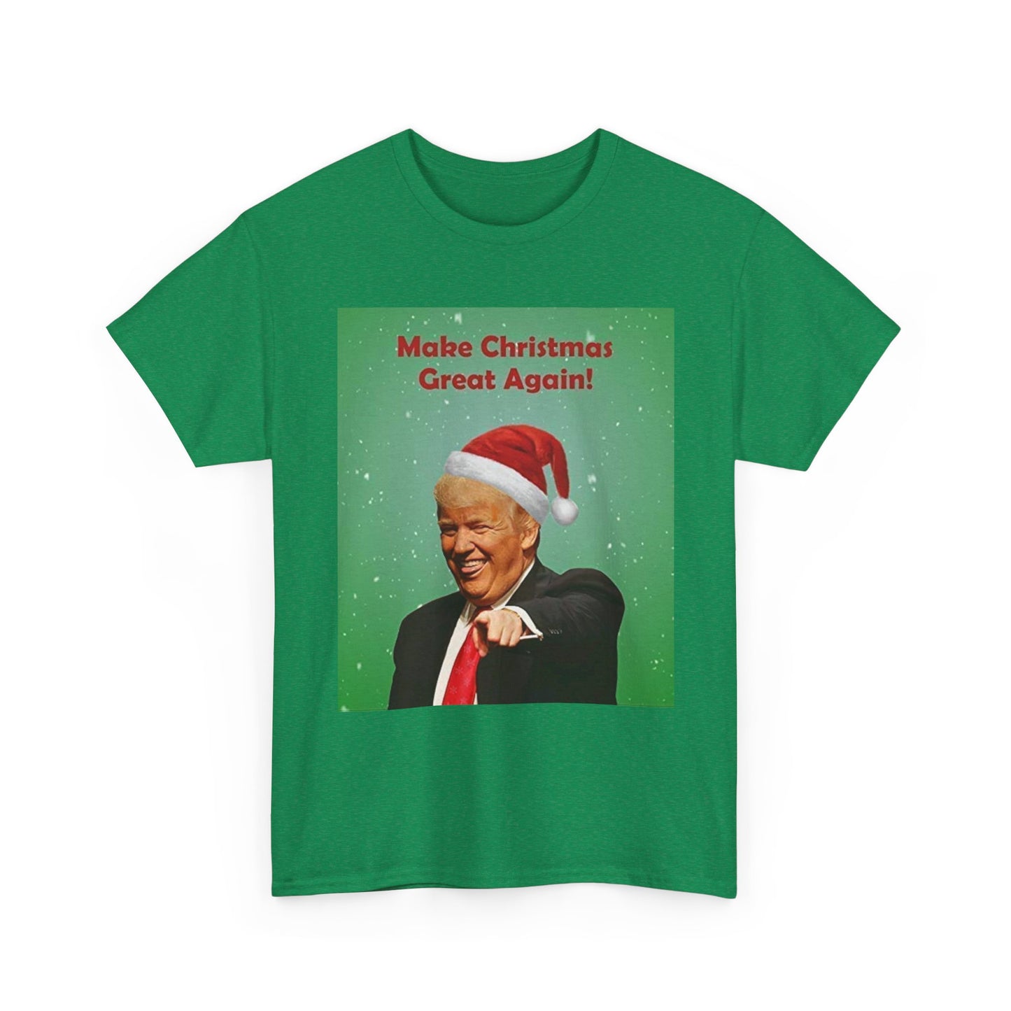 Trump Merry Christmas T Shirt Funny Holidays Graphic Make Christmas Great Again