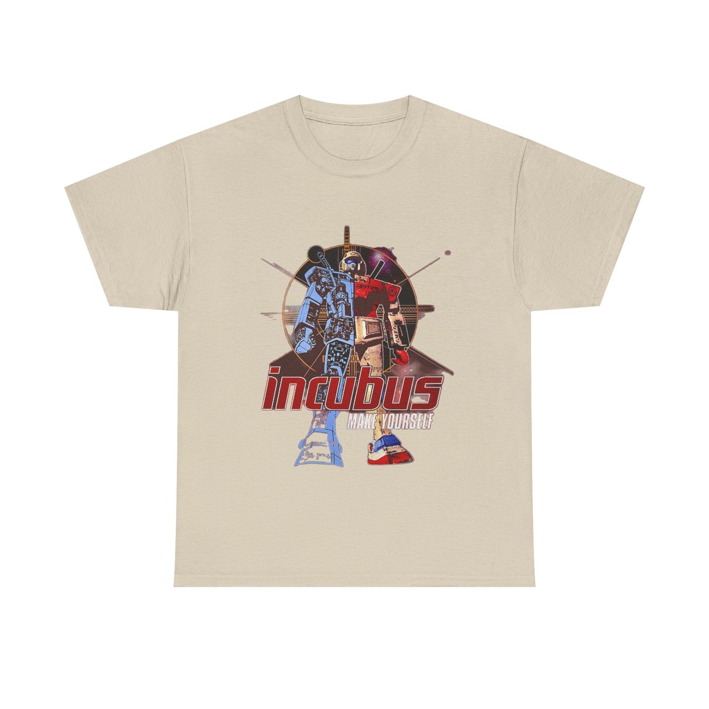 Incubus T-shirt vintage rock band retro metal Unisex Heavy Cotton Tee