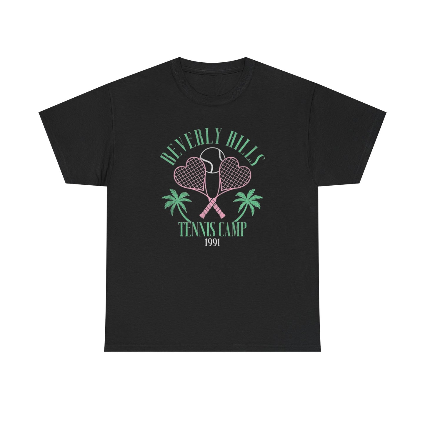 Beverly Hills Tennis Club Vintage 90's Graphic T Shirt NEW Unisex Heavy Cotton