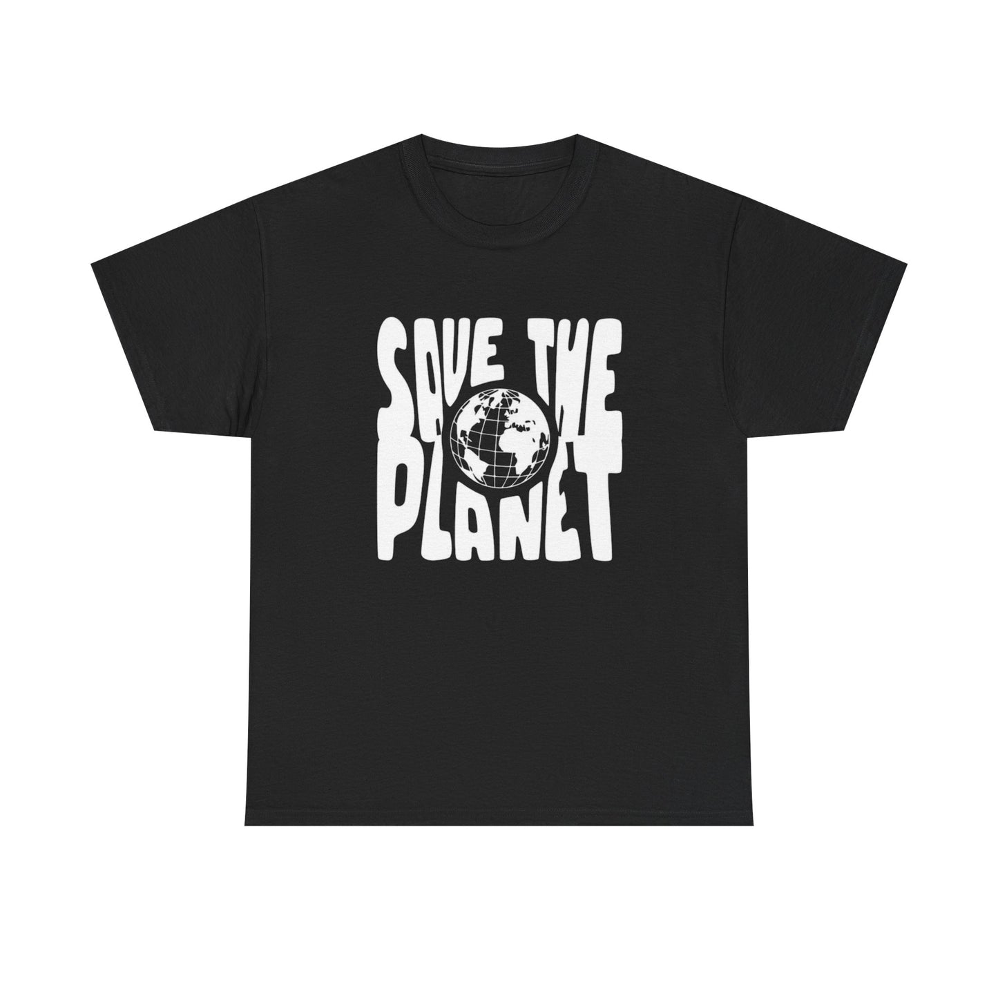 Save The Planet Graphic T Shirt ADULT NEW Unisex Heavy Cotton Tee