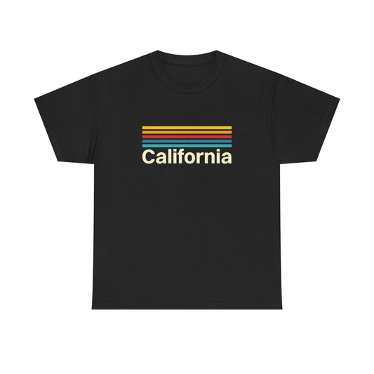 California Vintage Arcade Logo Graphic T-Shirt Unisex Heavy Cotton Tee