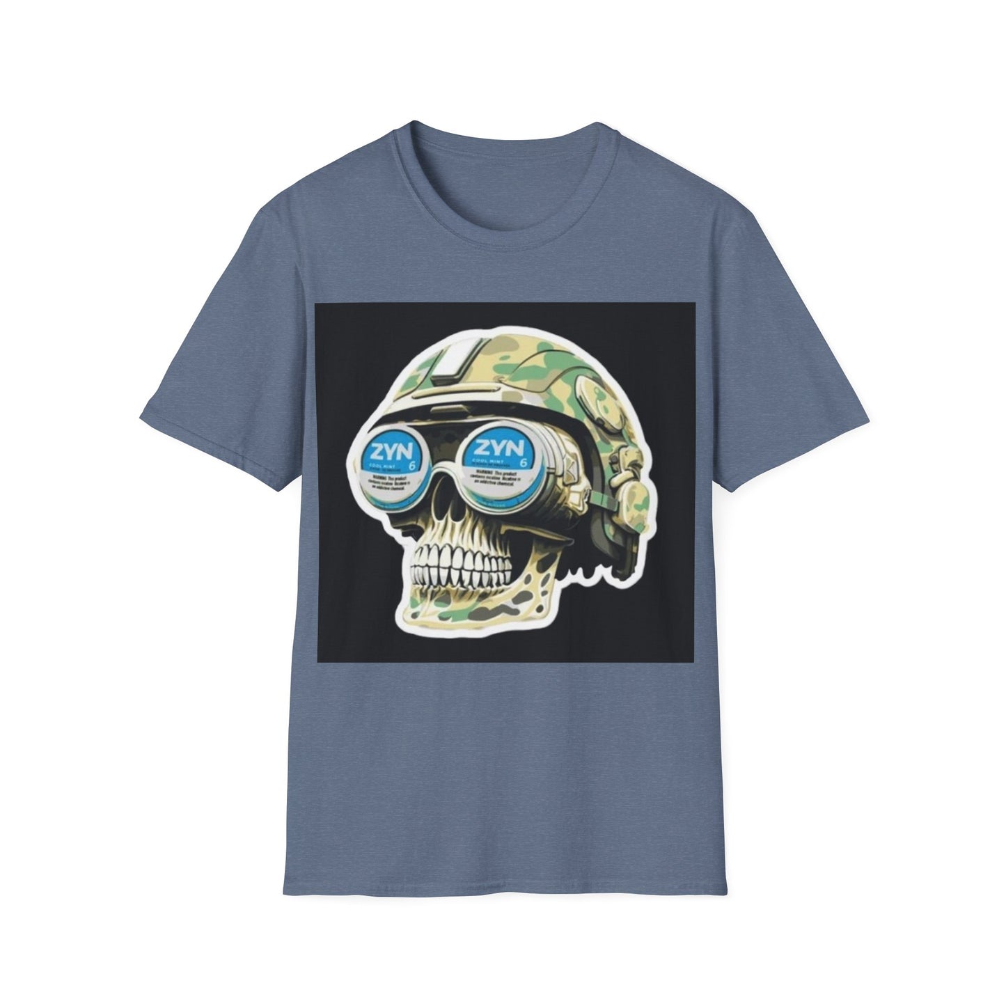 ZYN shirt pouch American Camo zyn pouch tucker trump vintage Softstyle T-Shirt