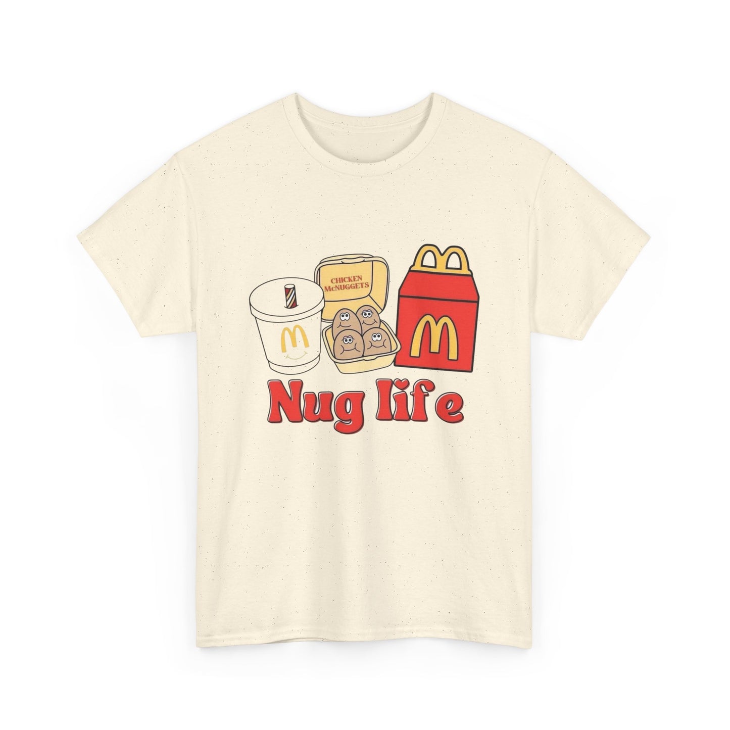 Nug Life Funny Graphic T Shirt New Unisex Heavy Cotton Tee