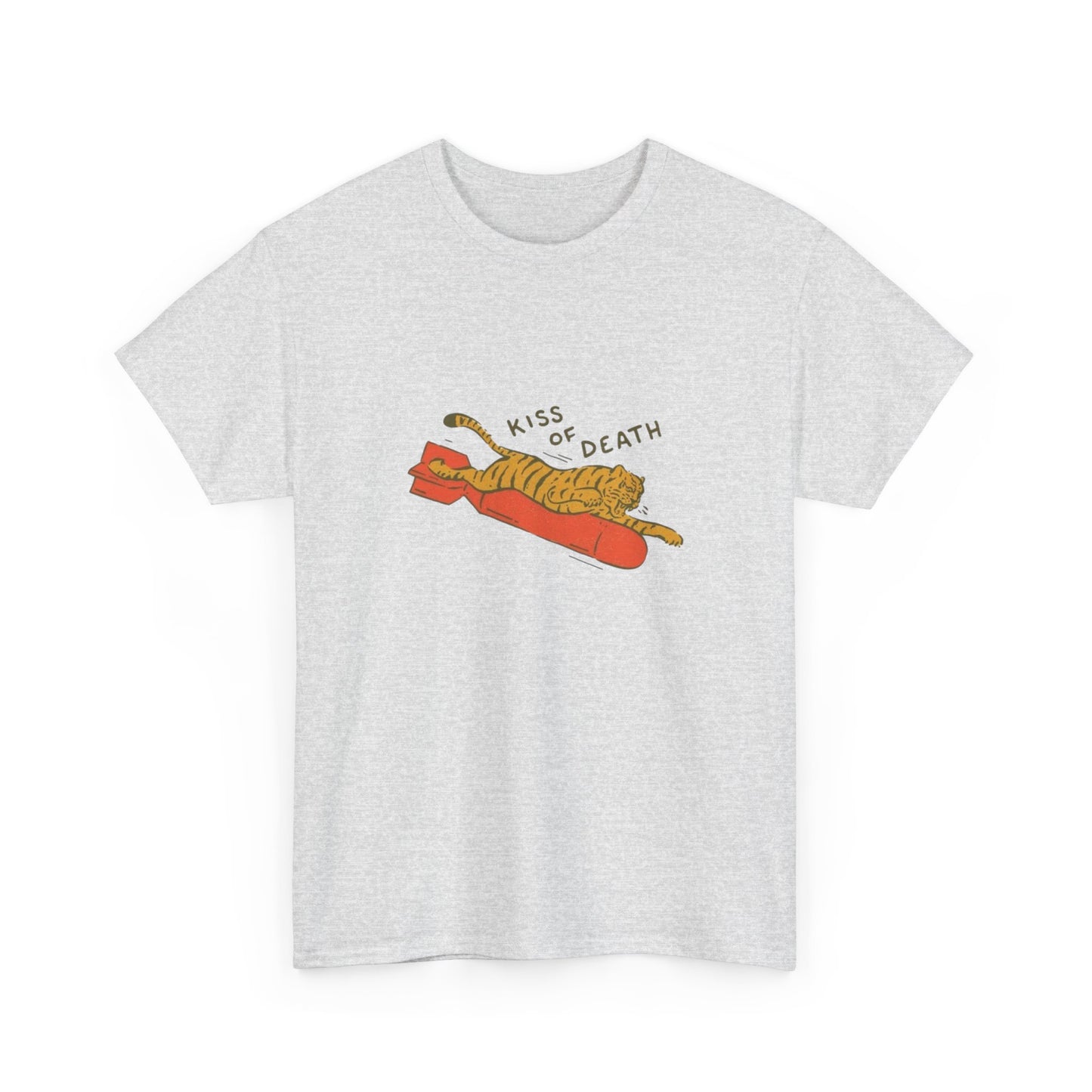 Kiss Of Death Graphic T Shirt Unisex Heavy Cotton Tee