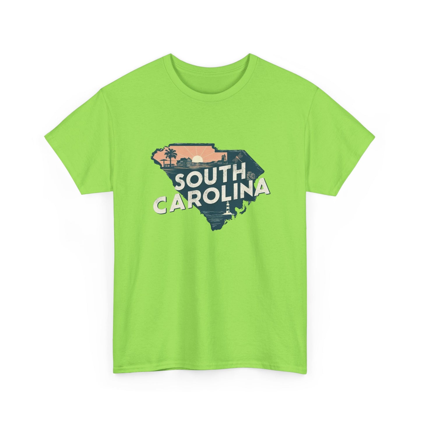 South Carolina USA Graphic T Shirt NEW Adult Tee