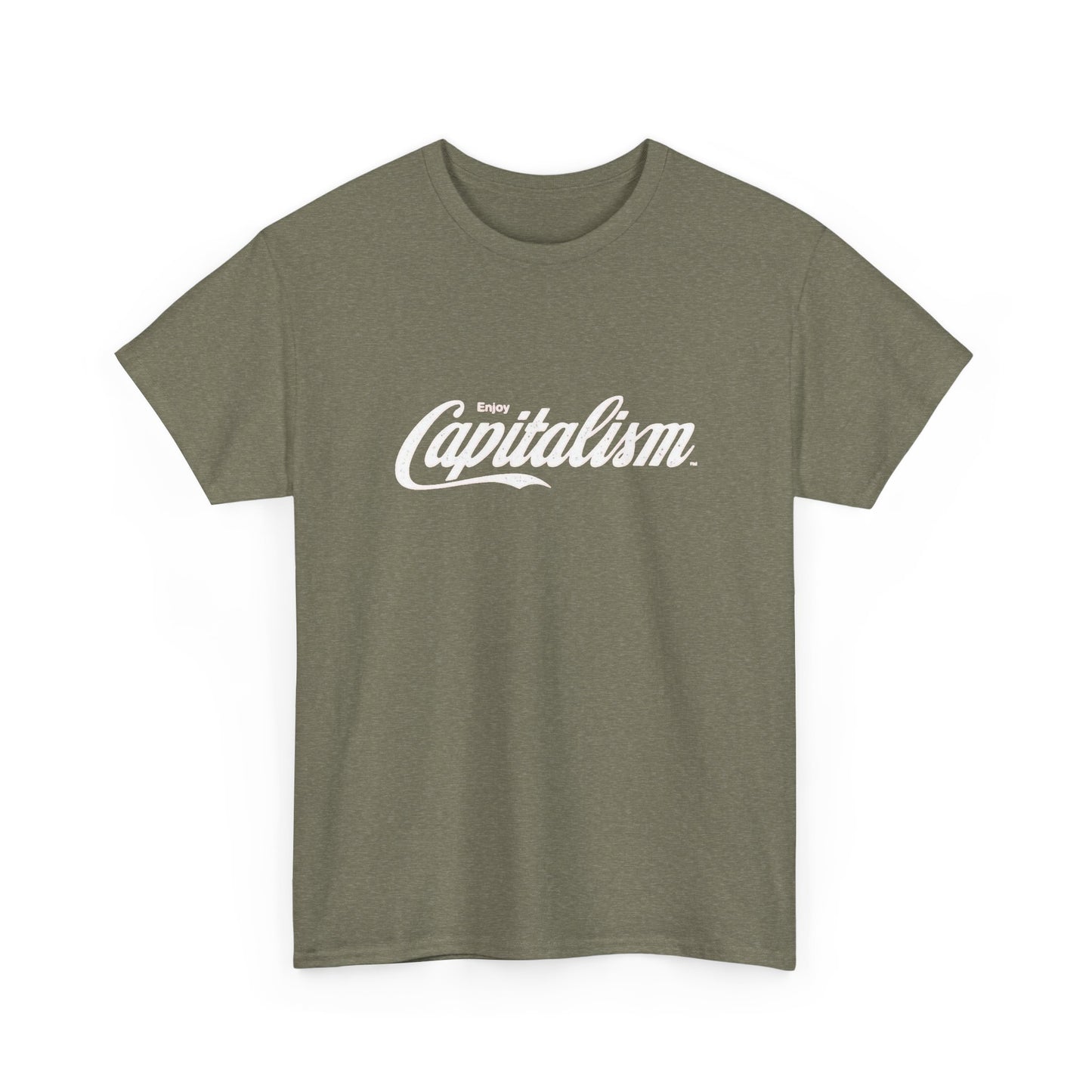 Enjoy Capitalization Graphic T Shirt NEW Adult Regular Sizing Tee