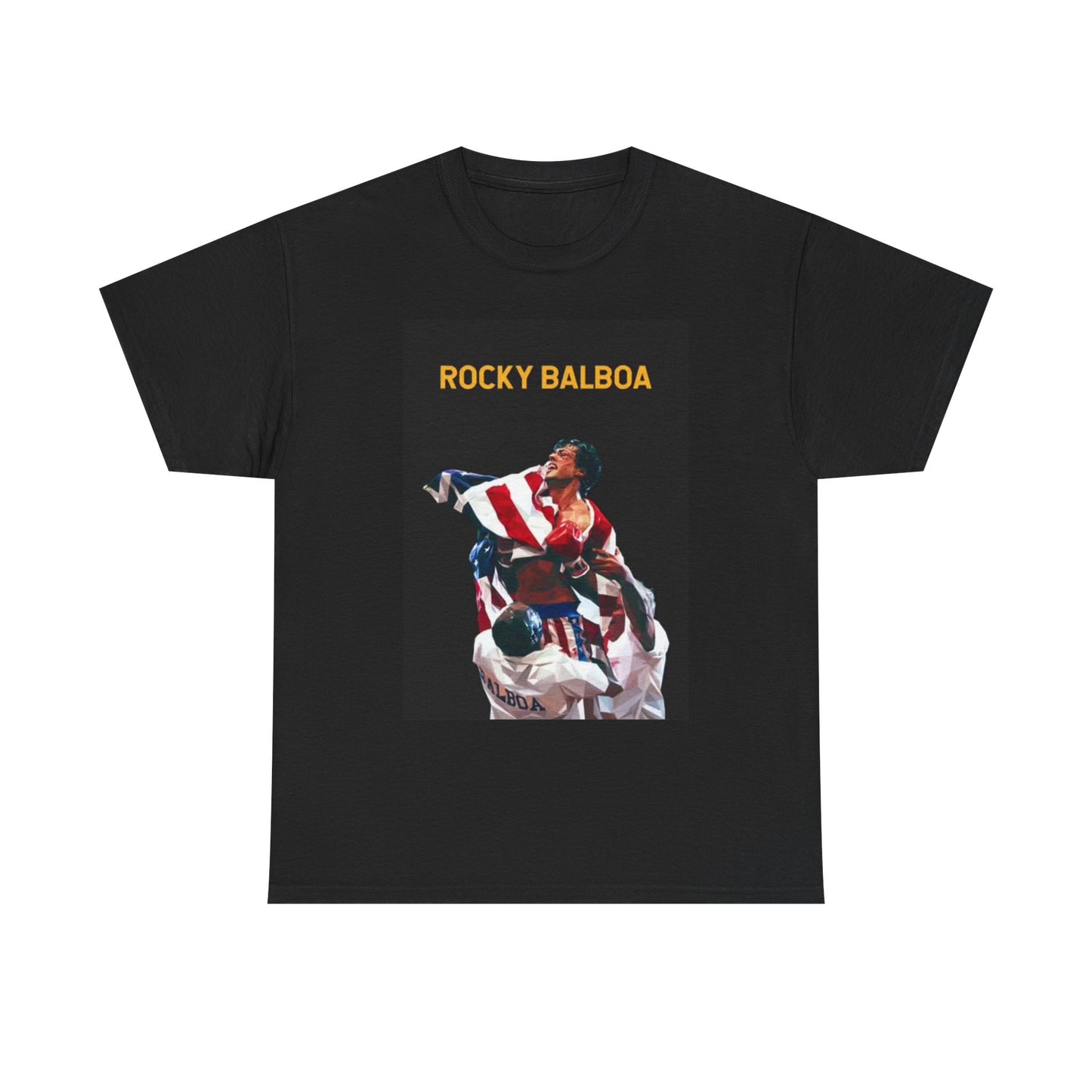 Rocky Balboa T Shirt BRAND NEW Apparel Unisex Heavy Cotton Tee