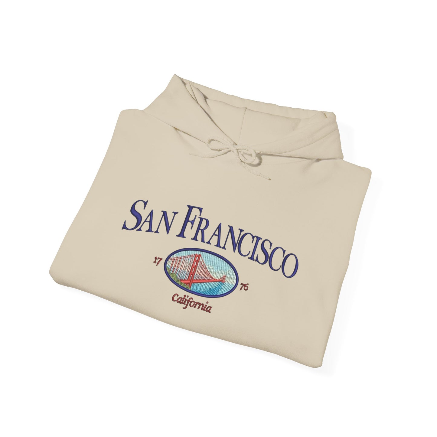 San Francisco California Graphic Hoodie Heavy Blend Sweatshirt NEW