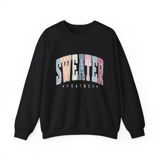 Sweater Weather Graphic Sweater NEW Unisex Heavy Blend™ Crewneck Sweatshirt