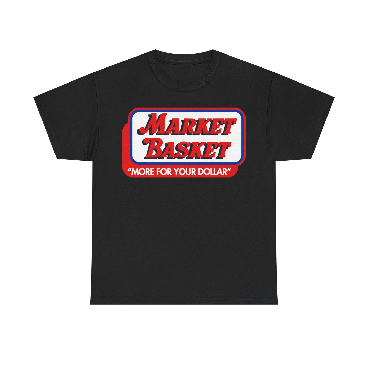 Boston vintage New England market basket patriots Heavy Cotton Tee