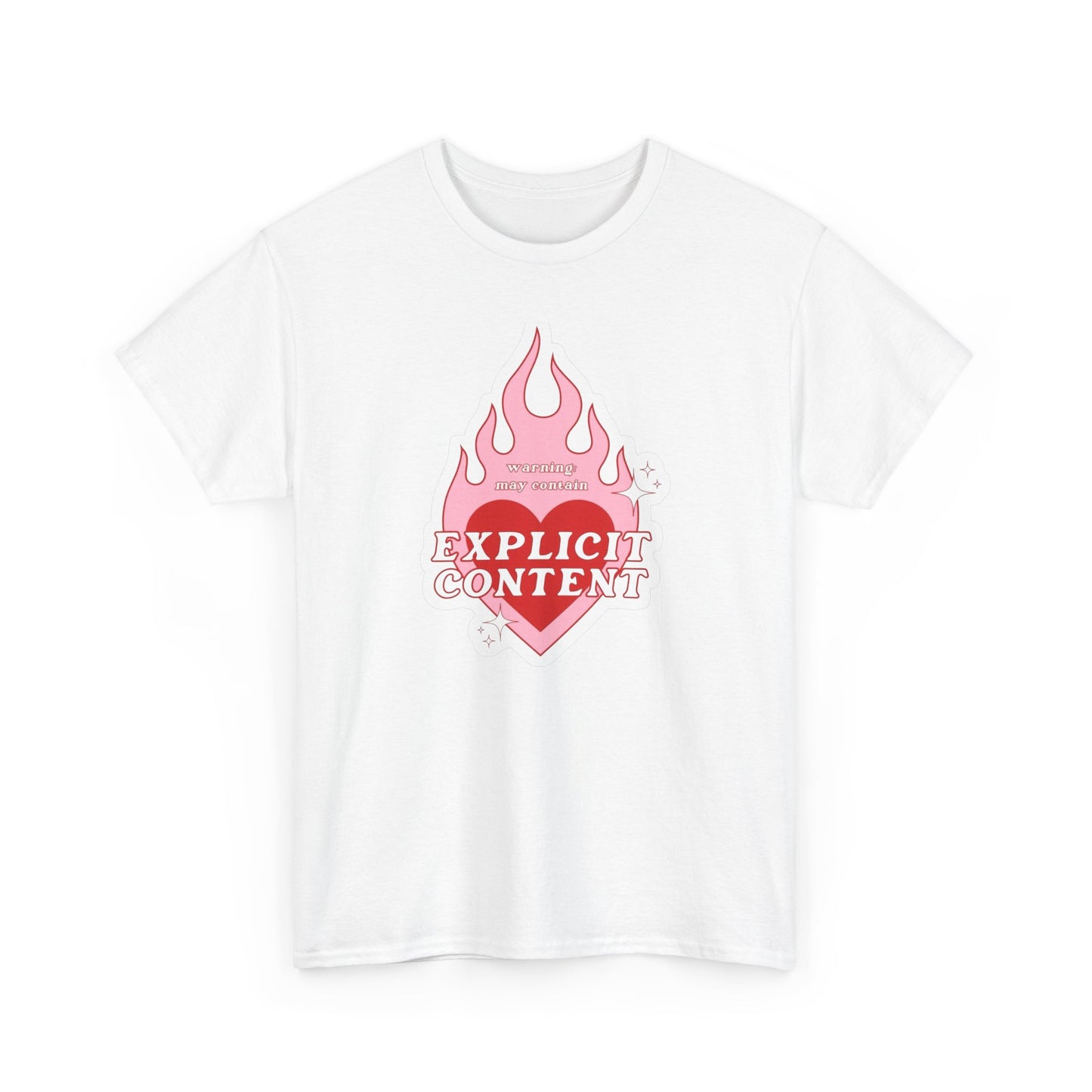 May Contain Explicit Content Sex Jokes Funny Graphic T Shirt Heavy Cotton Tee