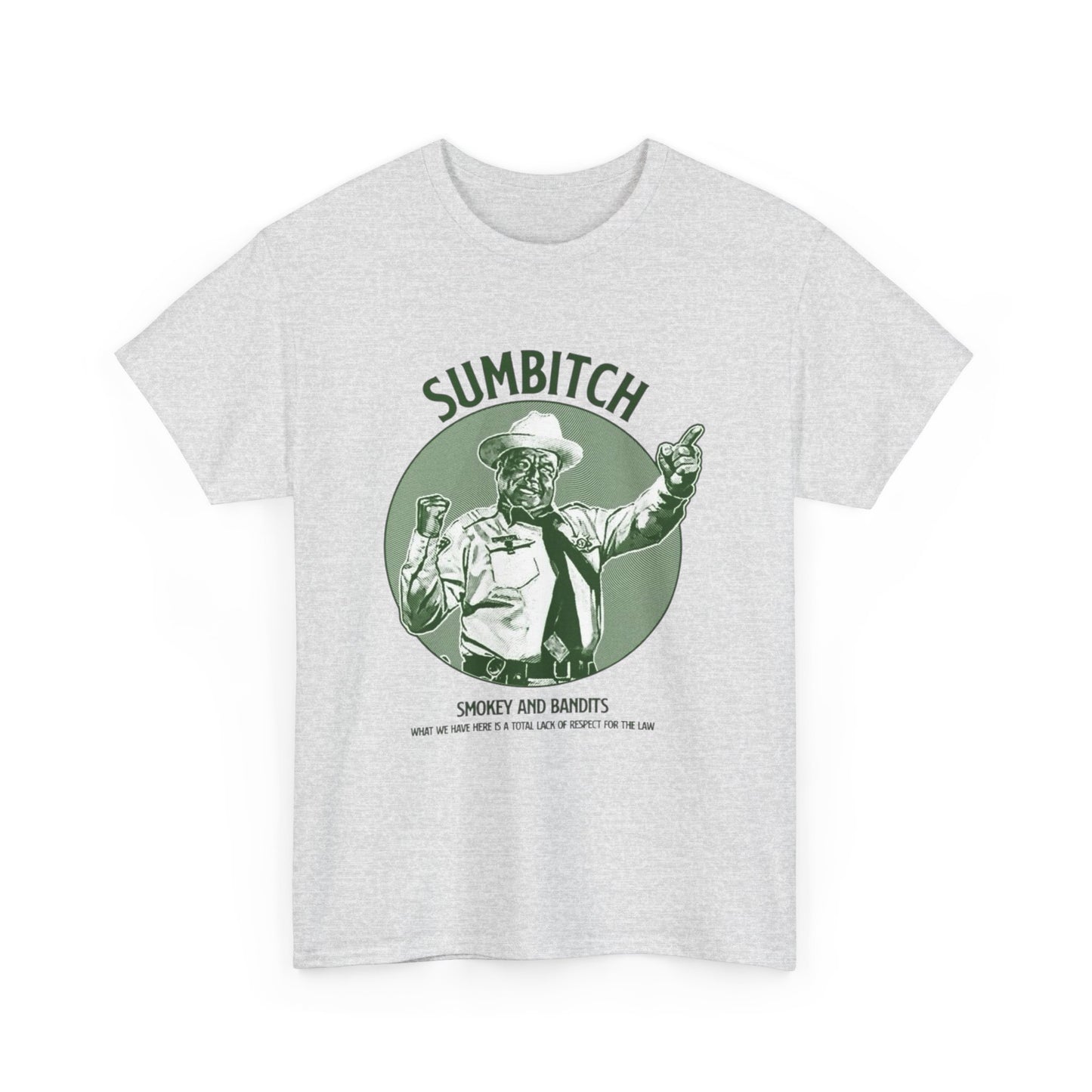 Smokey And The Bandit Funny Graphic T Shirt Unisex Heavy Cotton Tee