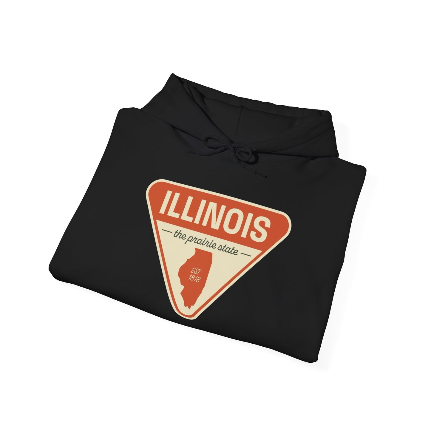 Illinois The Prairie State Hoodie NEW ADULT Unisex Hooded Sweatshirt