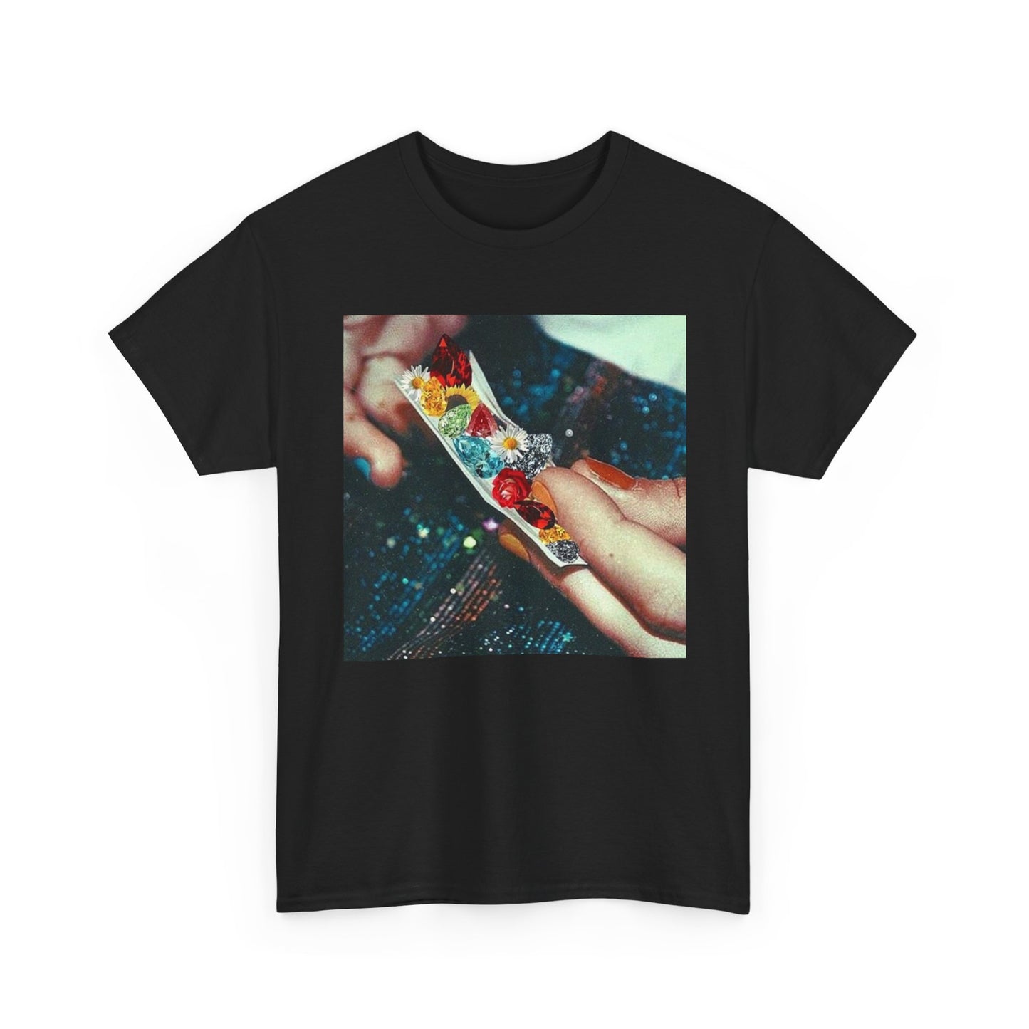 Rolling Up Diamonds Graphic T Shirt NEW Adult Unisex Heavy Cotton Tee