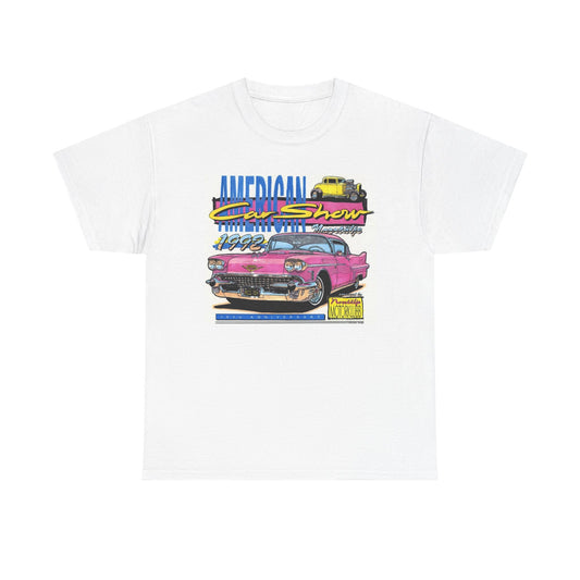 Retro Car Show Tee, Muscle Car Cruise Ins, Unisex T-Shirt for Car Enthusiasts 1