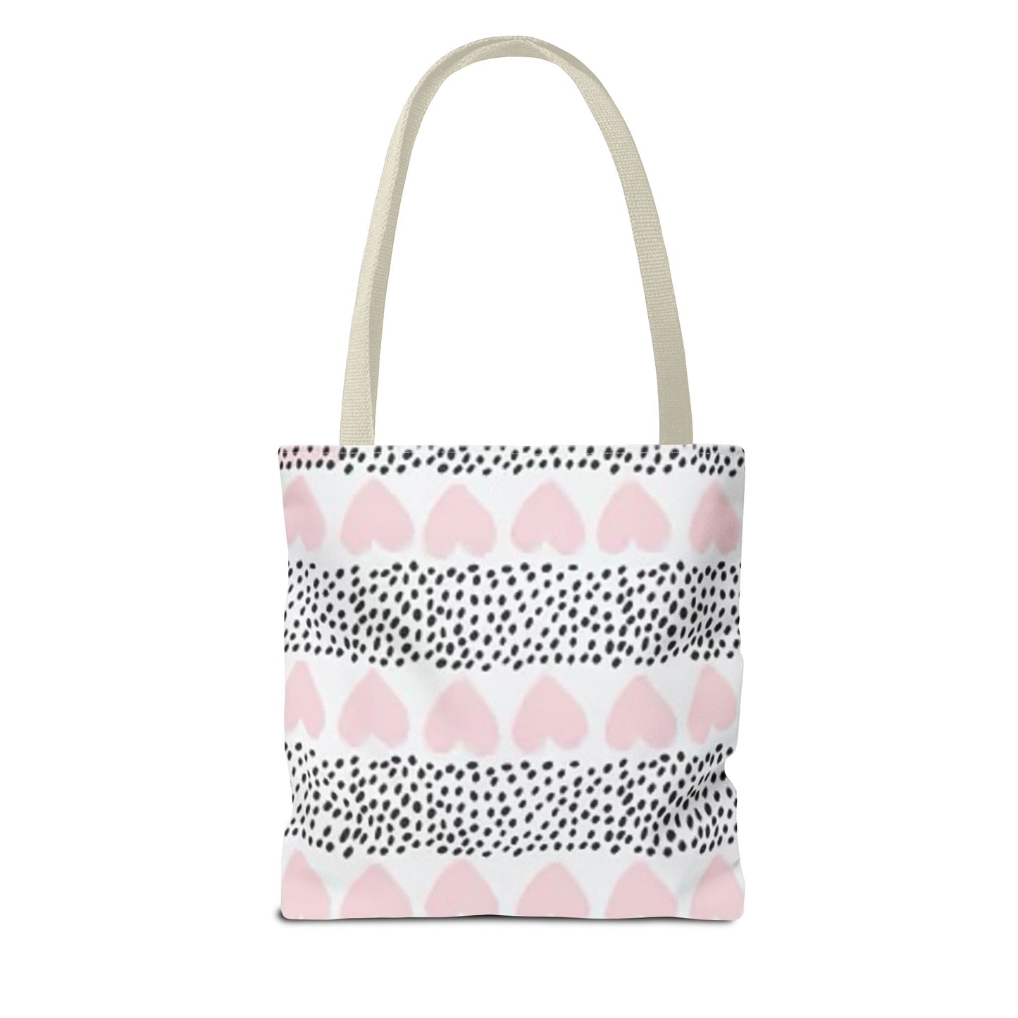 Pink Hearts Brand New Tote Bag (AOP)