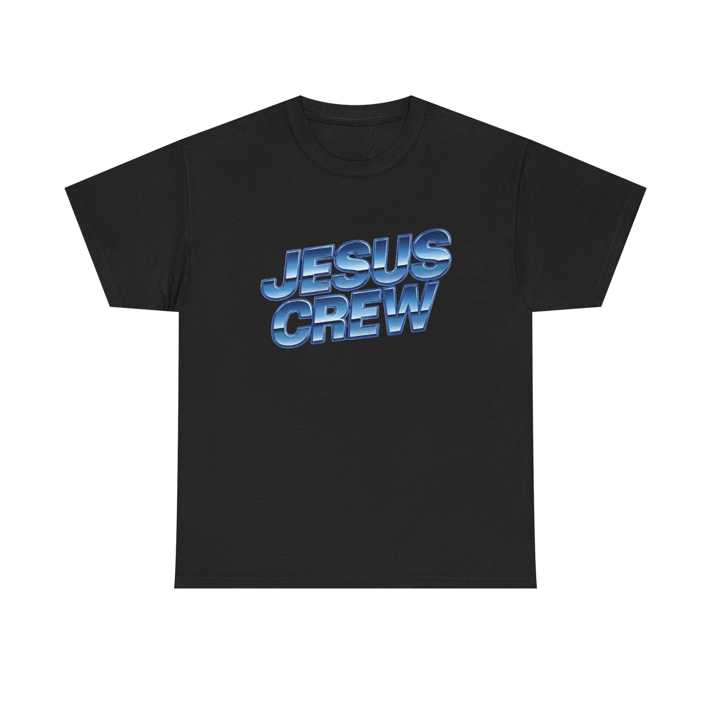 Jesus Crew Retro Graphic T Shirt Regular Men's Heavy Cotton Tee