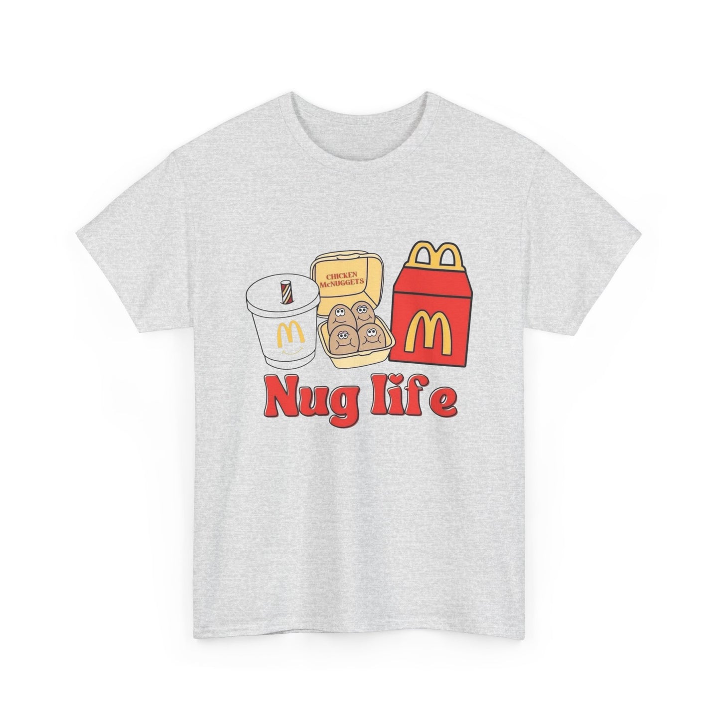 Nug Life Funny Graphic T Shirt New Unisex Heavy Cotton Tee
