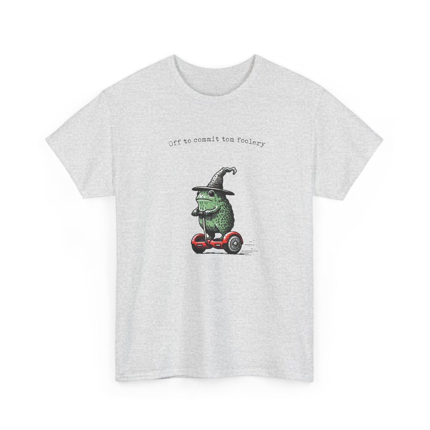 Off To Commit Tomfoolery Graphic T-Shirt Men's Women's Heavy Cotton Tee NEW GIFT