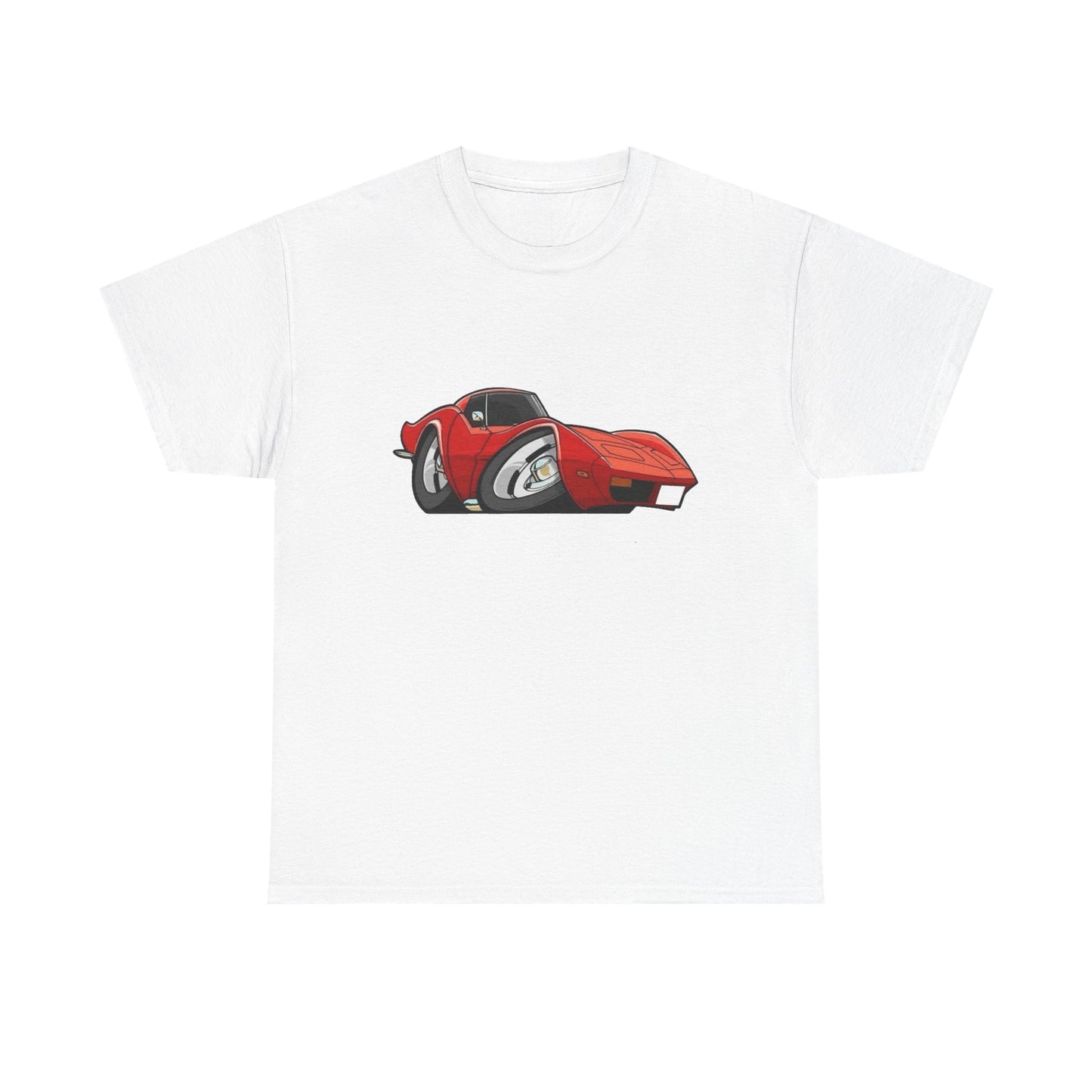 C3 Corvette Muscle Car Retro Graphic T Shirt NEW Unisex Heavy Cotton Tee