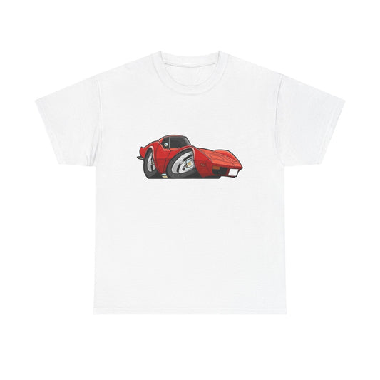 C3 Corvette Muscle Car Retro Graphic T Shirt NEW Unisex Heavy Cotton Tee