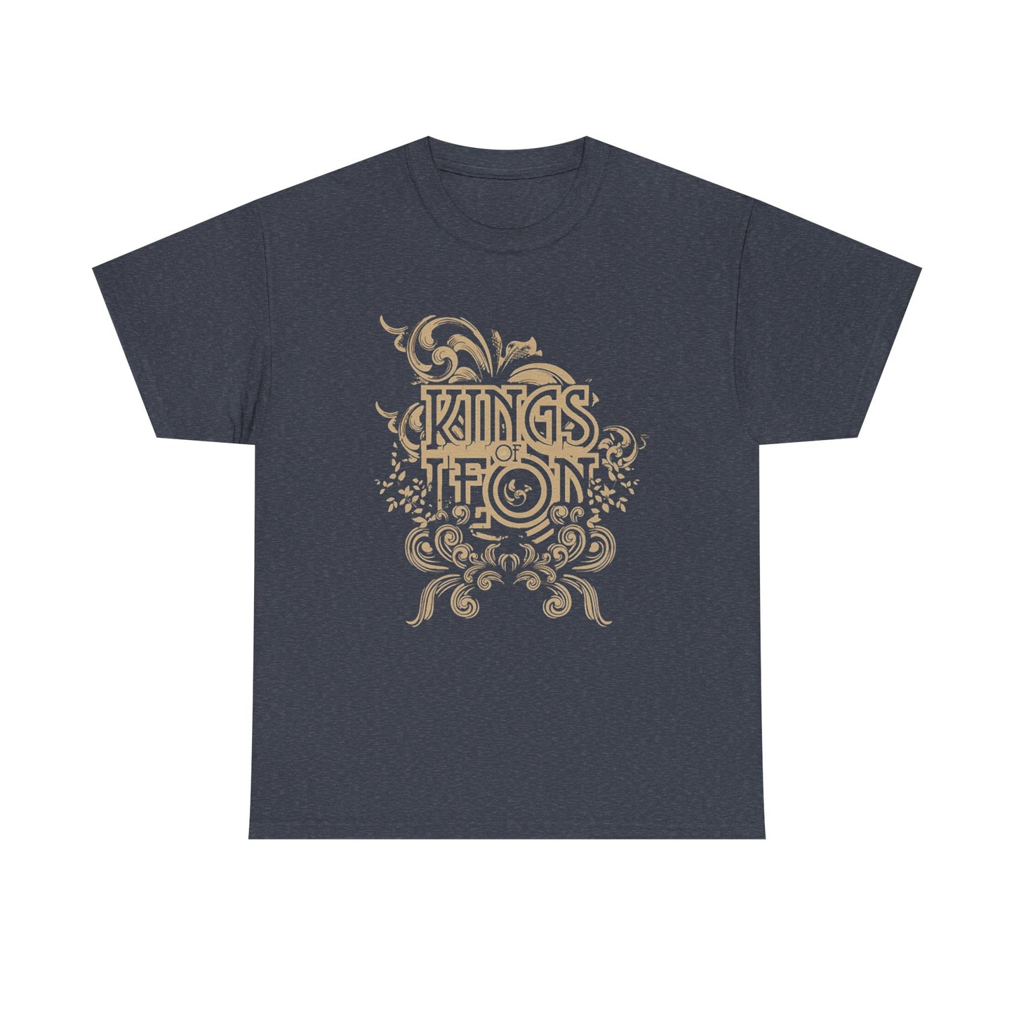 Kings Of Leon T Shirt Retro Logo Art Album Rock Unisex Heavy Cotton Tee