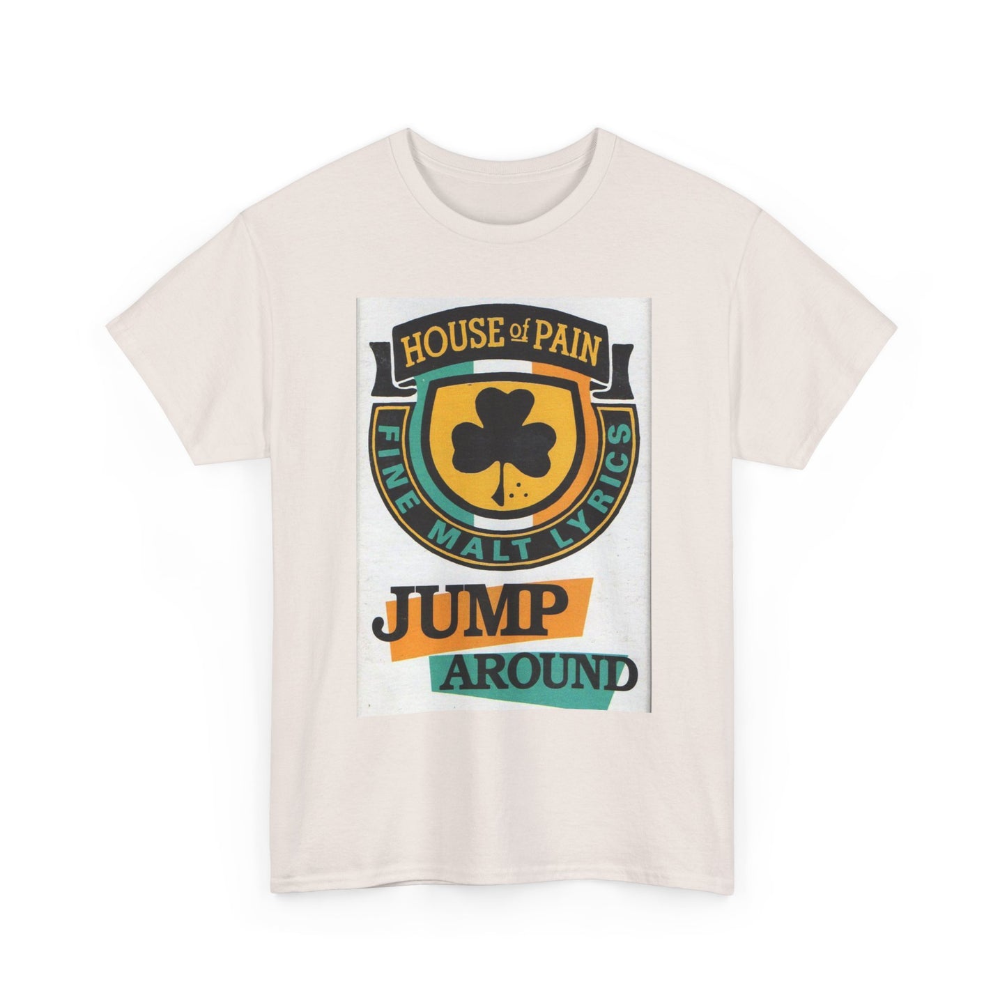 House Of Pain Graphic T Shirt Retro Music Jump Around Unisex Heavy Cotton Tee