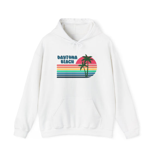 Daytona Beach Graphic Hoodie Hooded Sweatshirt NEW ADULT