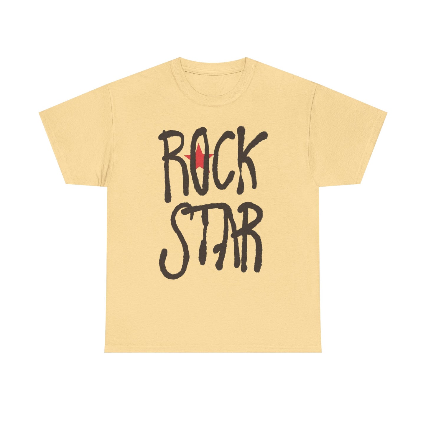 Rockstar Retro Graphic T Shirt NEW Adult Unisex Heavy Cotton Tee