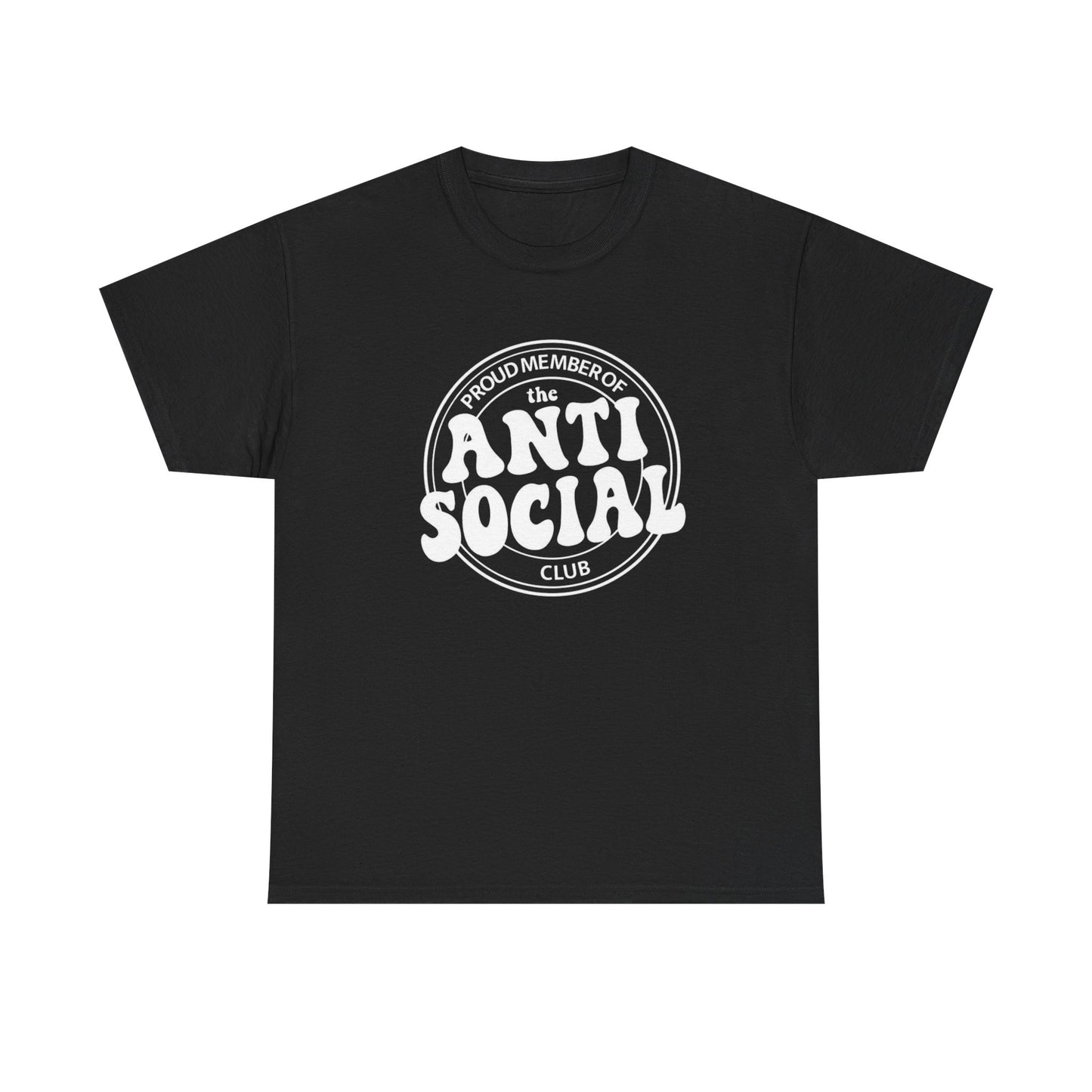 Anti Social Club Graphic T Shirt Unisex Heavy Cotton Tee