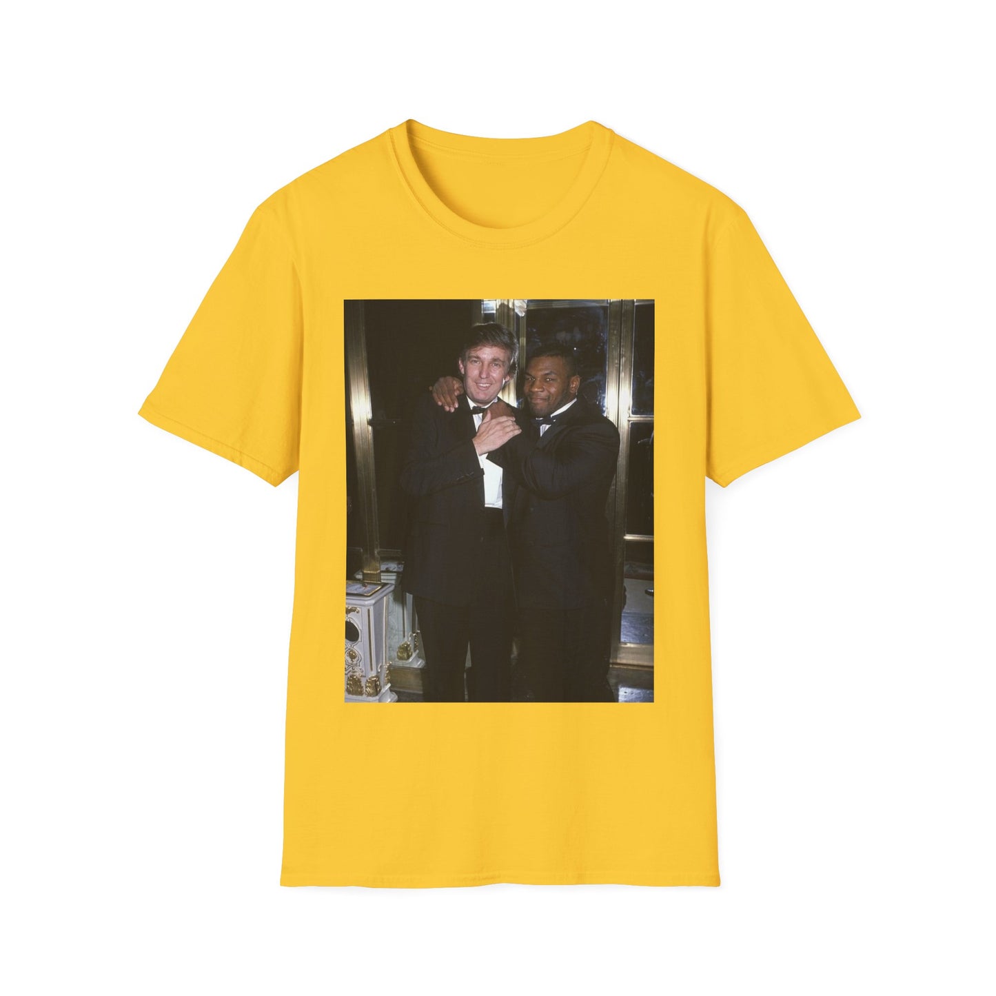 Mike Tyson trump tshirt 90s vintage party graphic gift style T-Shirt florida