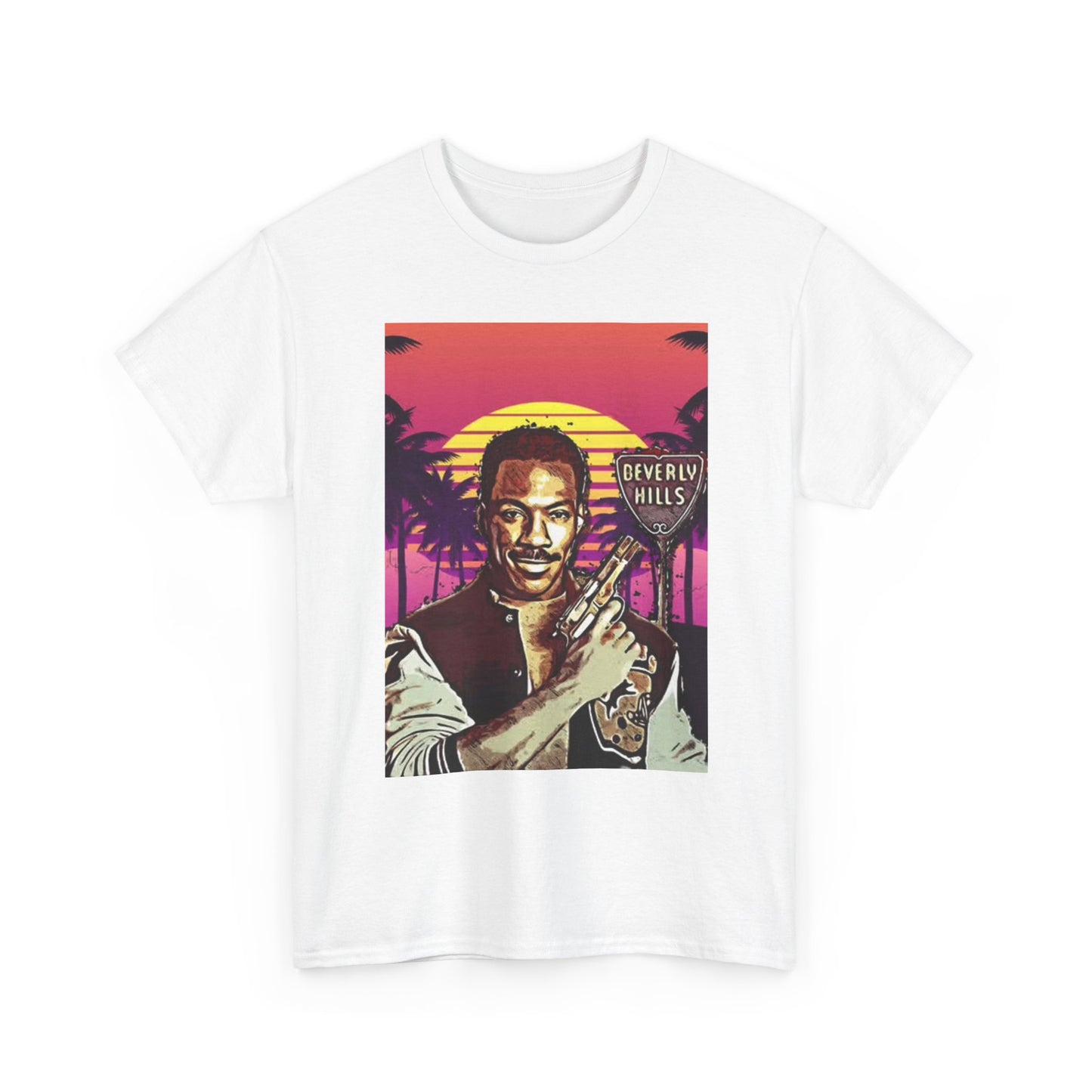 Beverly Hills Cop T Shirt BRAND NEW Apparel Unisex Heavy Cotton Tee
