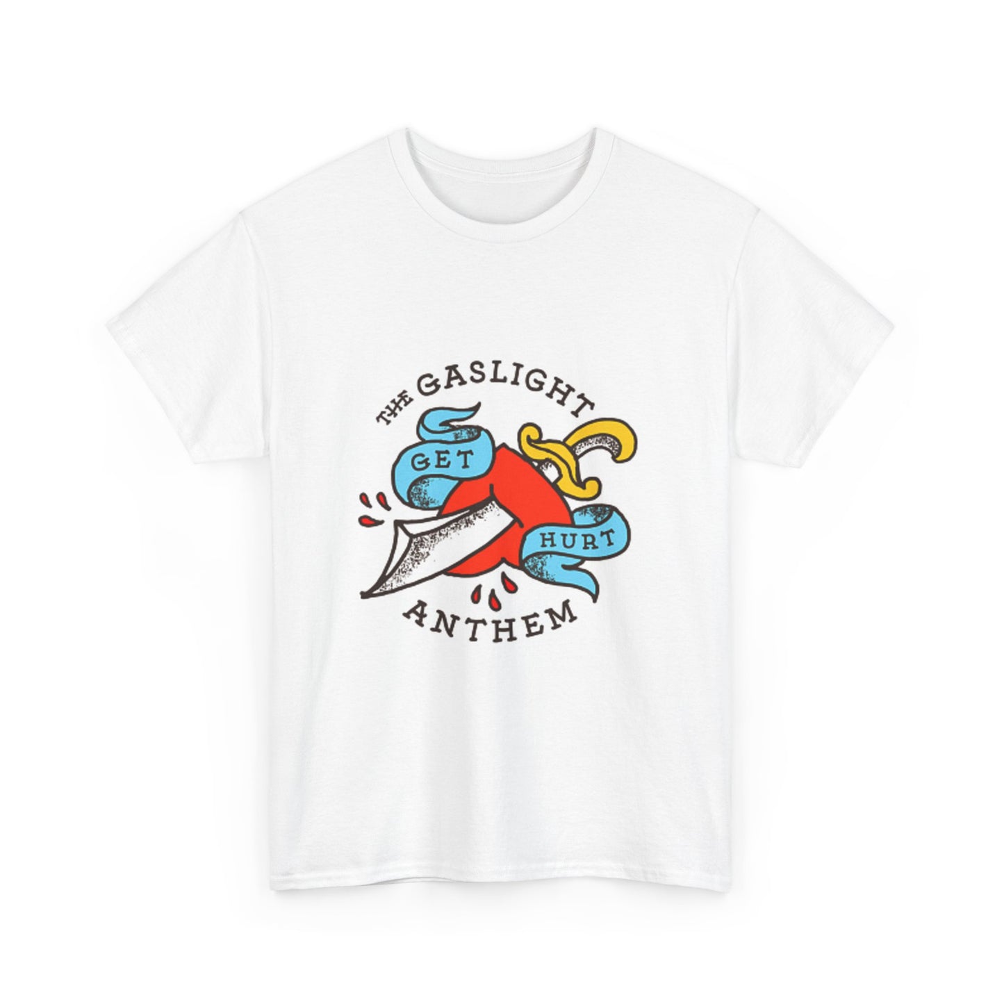 The Gaslight Anthem Tshirt 90s Punk Rock Band Unisex Heavy Cotton Tee