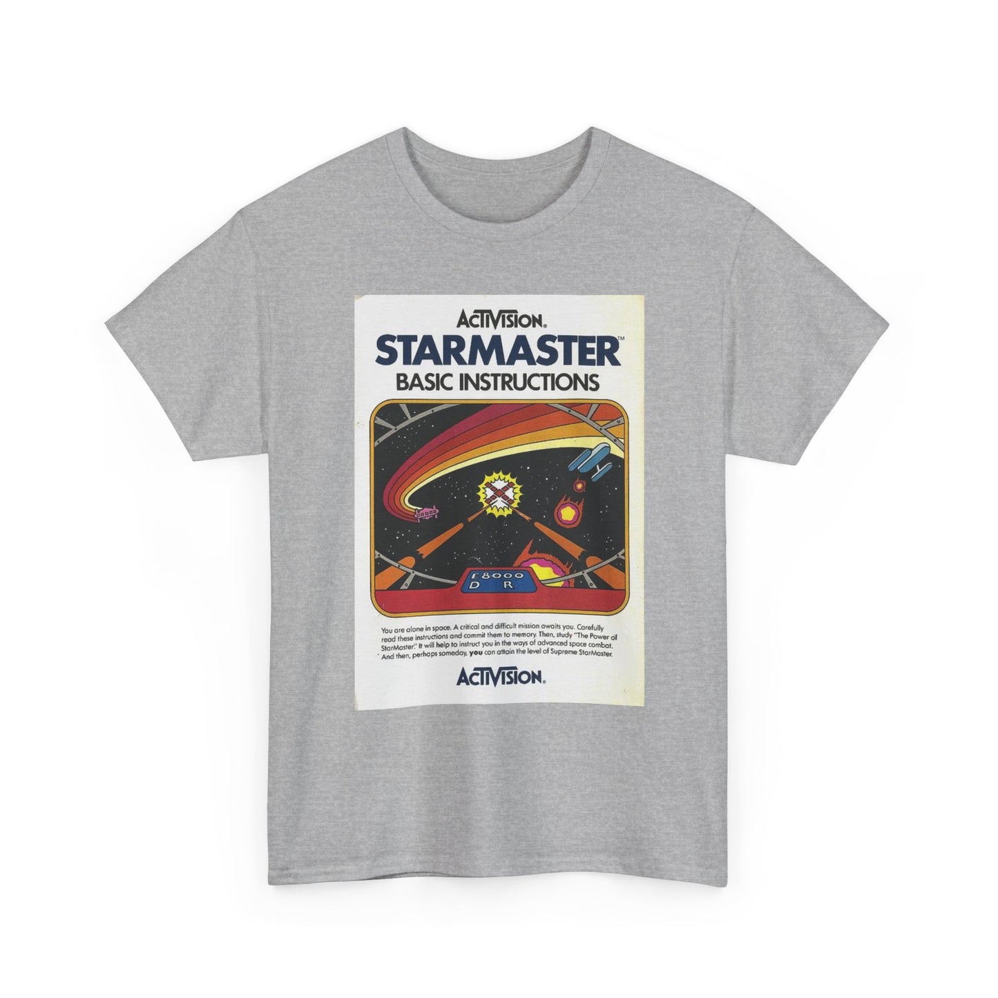 Starmaster Graphic T Shirt Video Games Vintage Unisex Heavy Cotton Tee