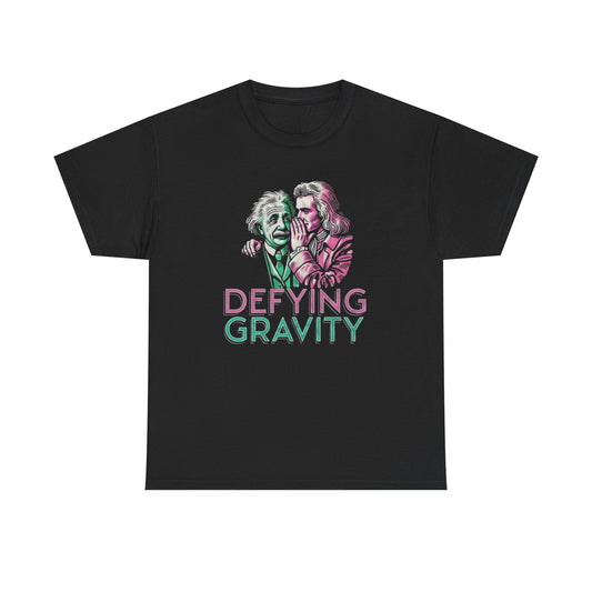 Defying Gravity Graphic T Shirt New Adult Unisex Heavy Cotton Tee