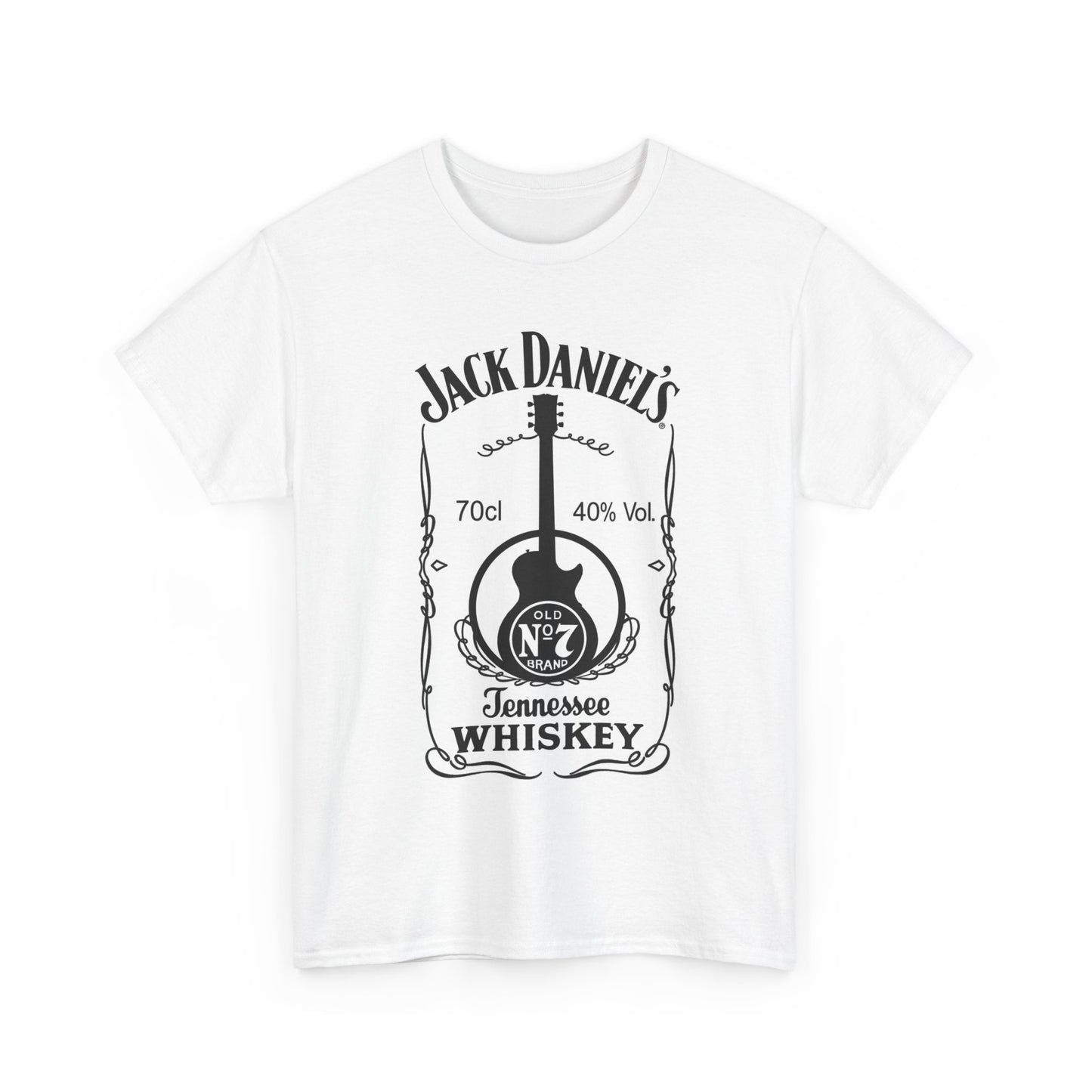 Jack Daniels Whiskey Tshirt Vintage Tennessee Graphic Unisex Heavy Cotton Tee 88