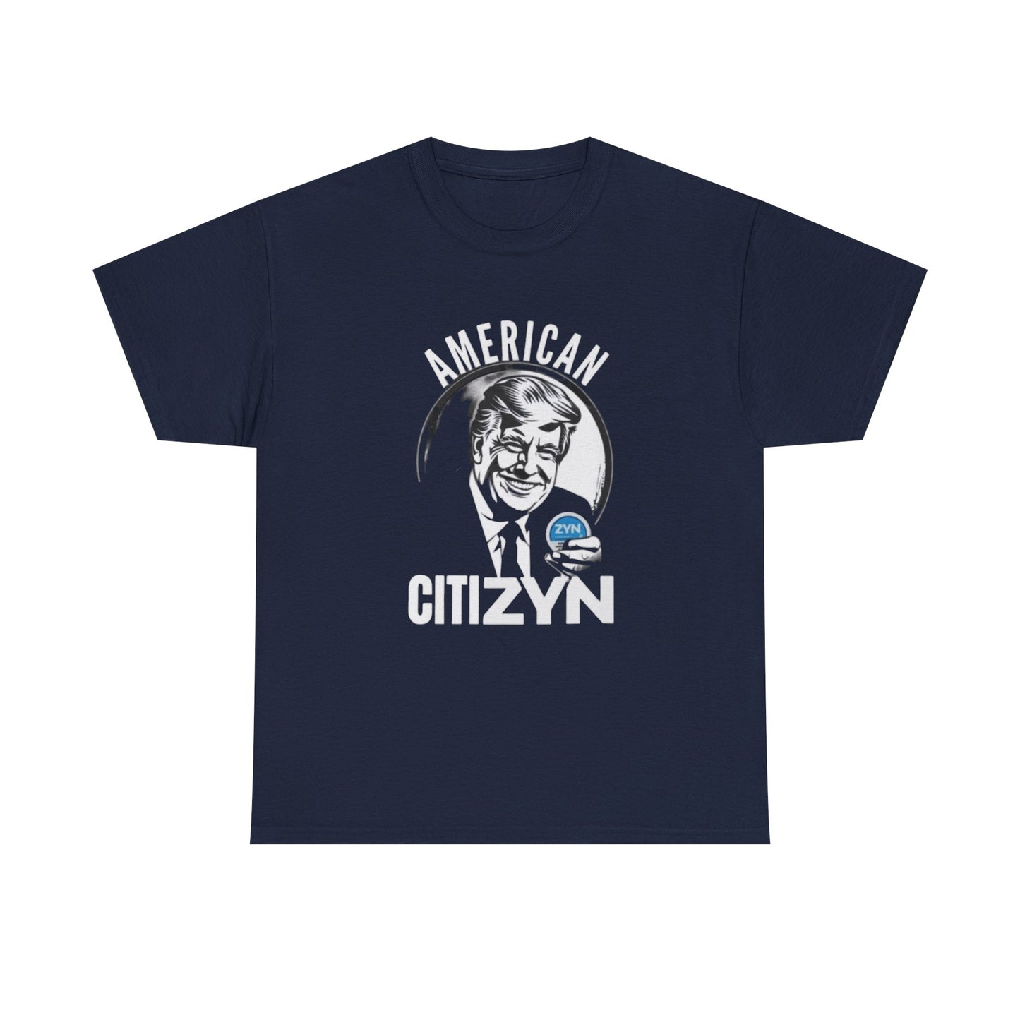 ZYN T-shirt funny Trump Shane Gillis Tucker Newport graphic Heavy Cotton Tee