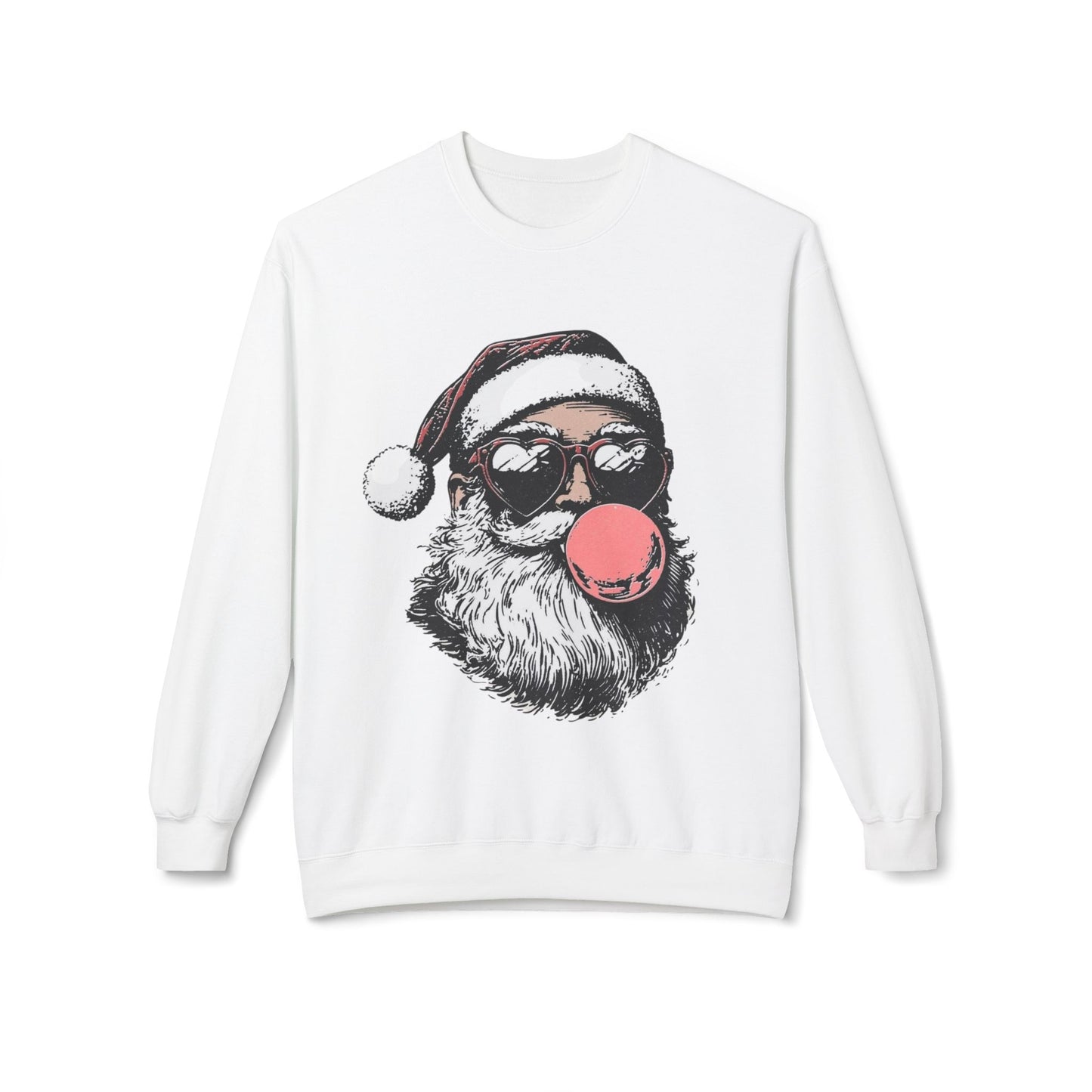 Santa Clause Holidays Sweater NEW Unisex Fleece Crewneck Sweatshirt