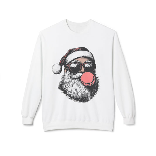 Santa Clause Holidays Sweater NEW Unisex Fleece Crewneck Sweatshirt