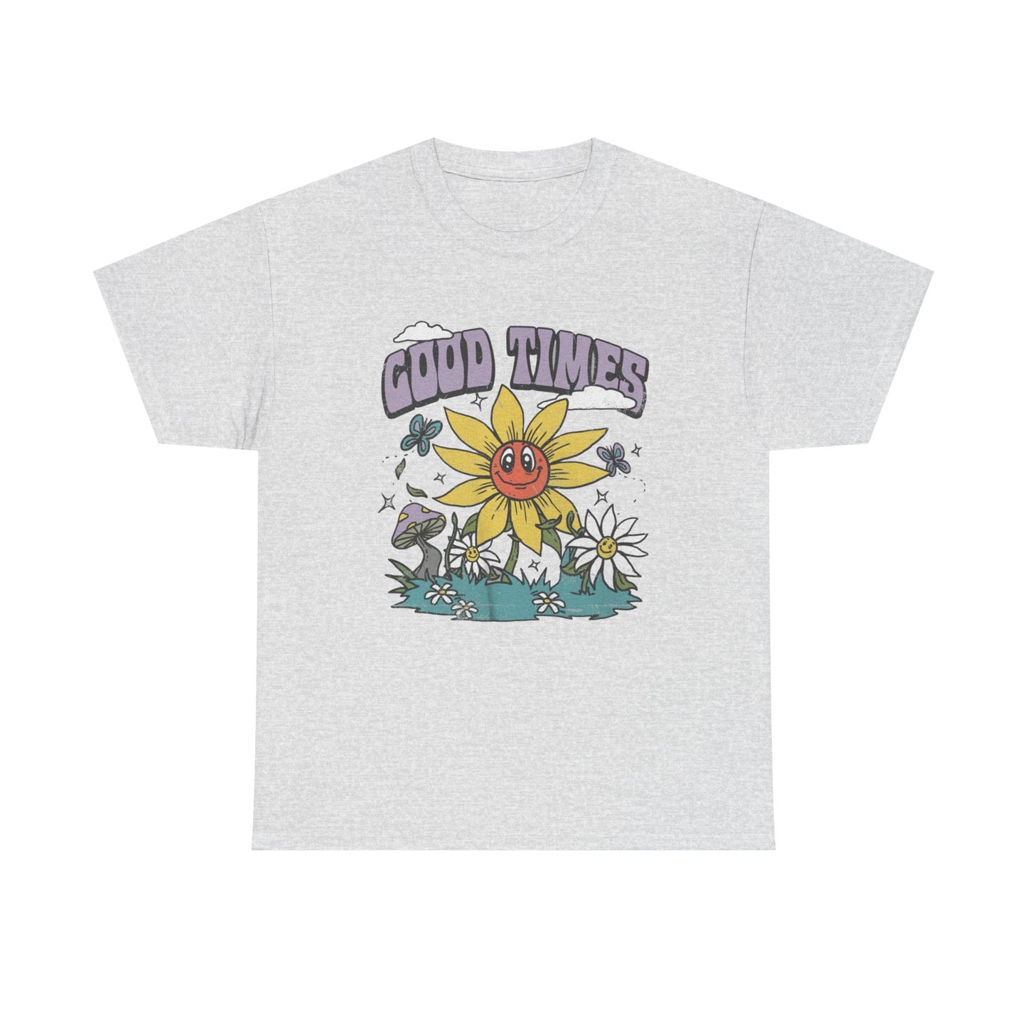 Good Times Graphic T Shirt NEW ADULT Unisex Heavy Cotton Tee