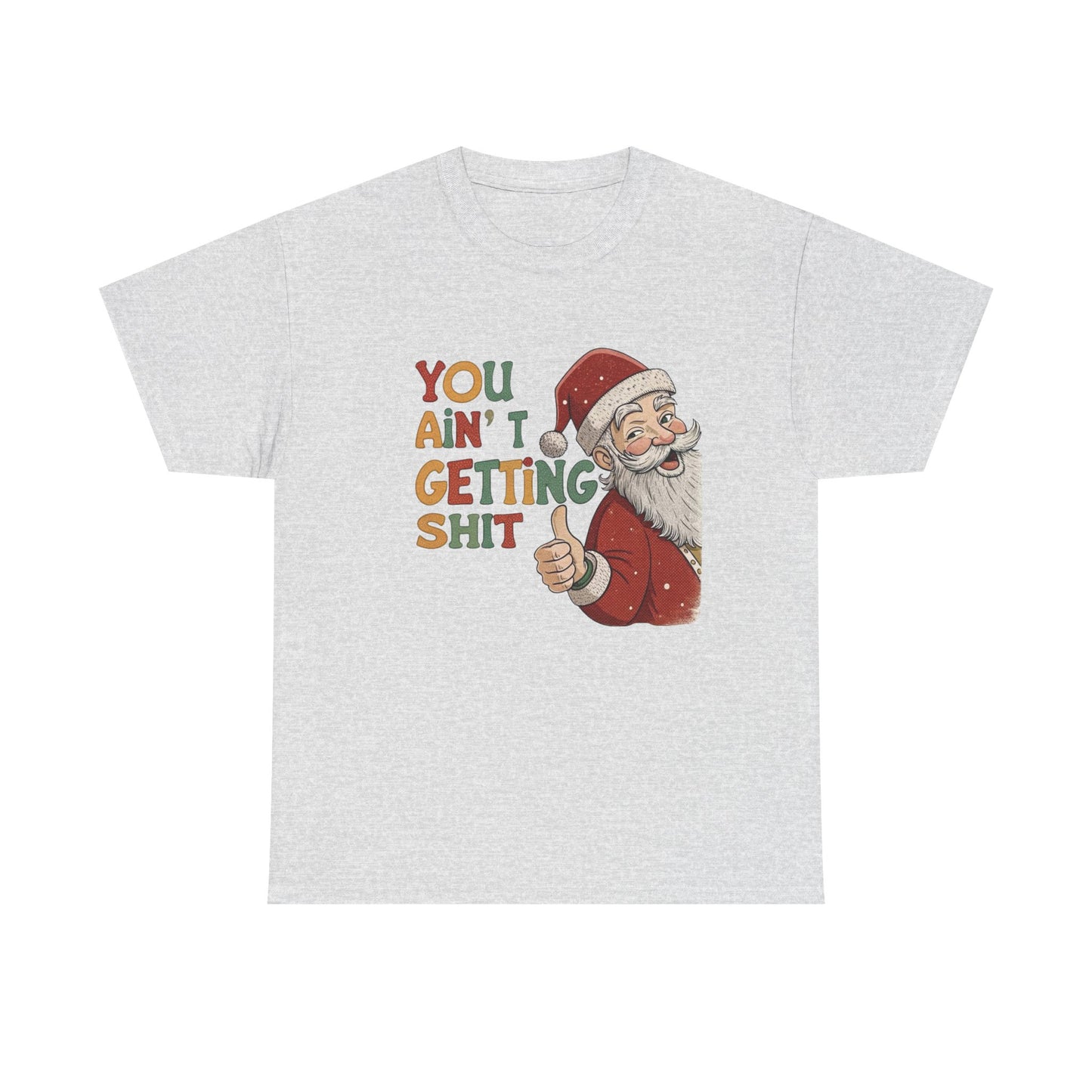 Funny Santa Christmas Graphic T Shirt ADULT NEW
