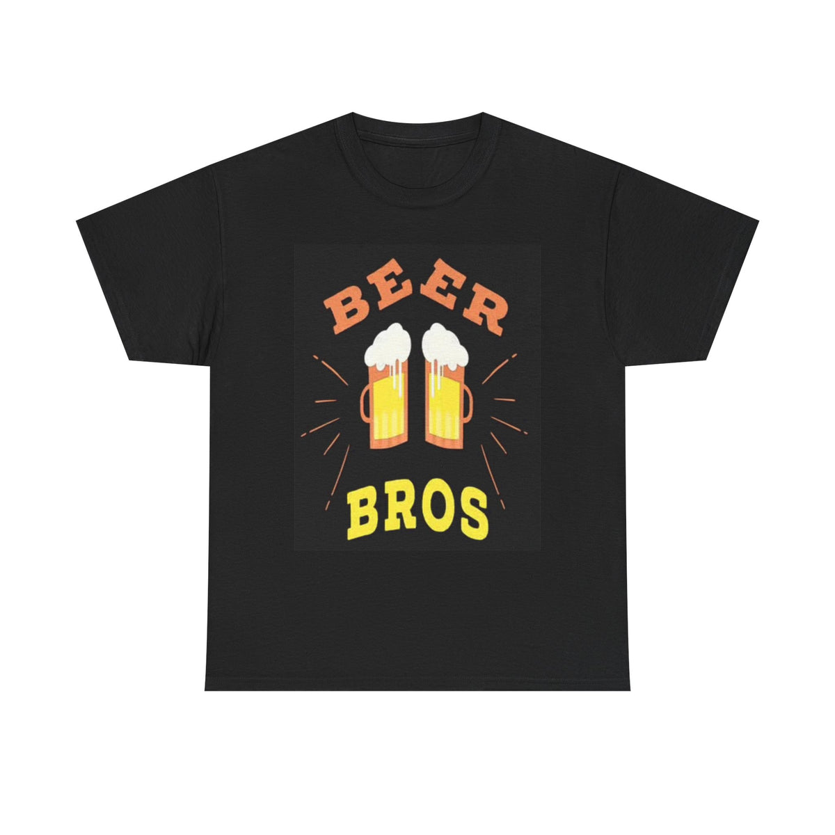 Beer Bros Graphic T Shirt Funny Garage Beers Unisex Heavy Cotton Tee