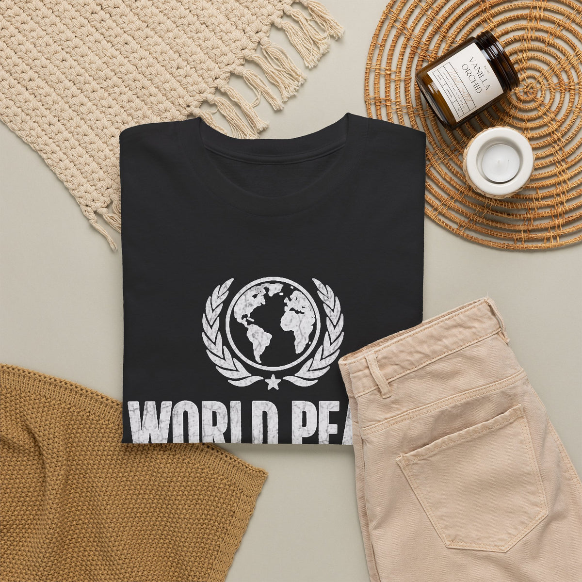 World Peace Department Graphic T-Shirt Men's Graphic Tee