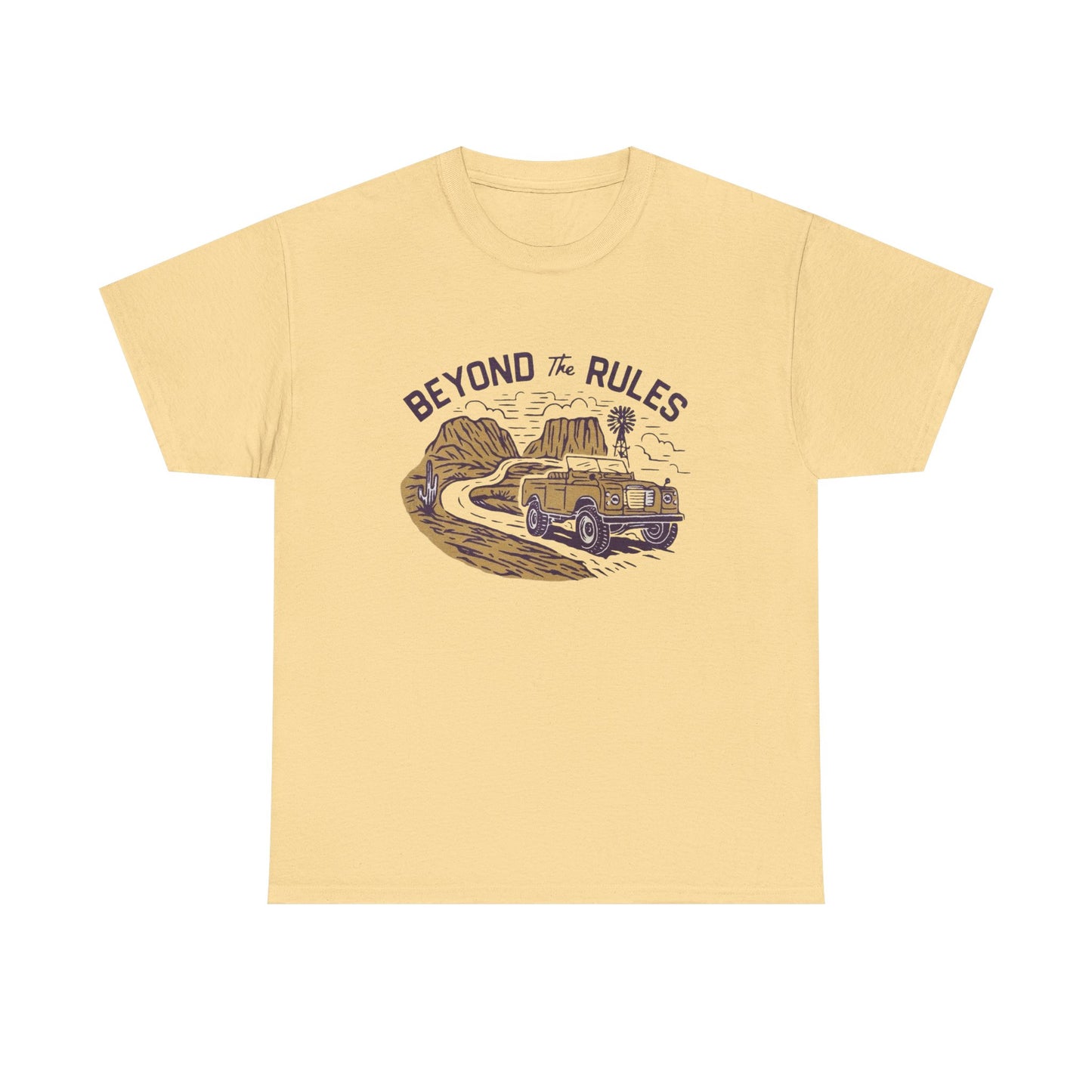 Beyond The Rules Graphic T Shirt Unisex Heavy Cotton Tee